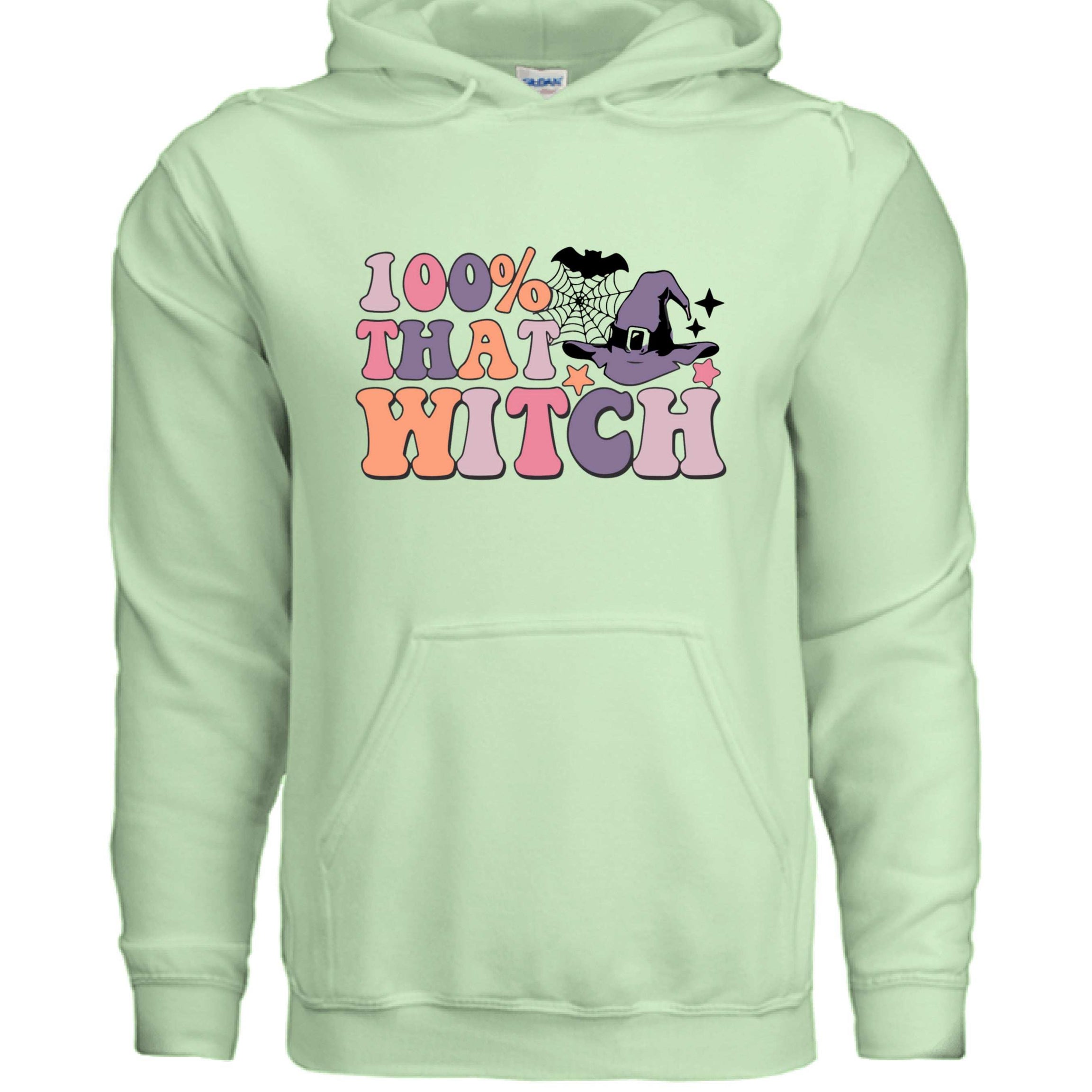 100 Percent That Witch Hoodie Sweatshirt - Witchy Pride Style
