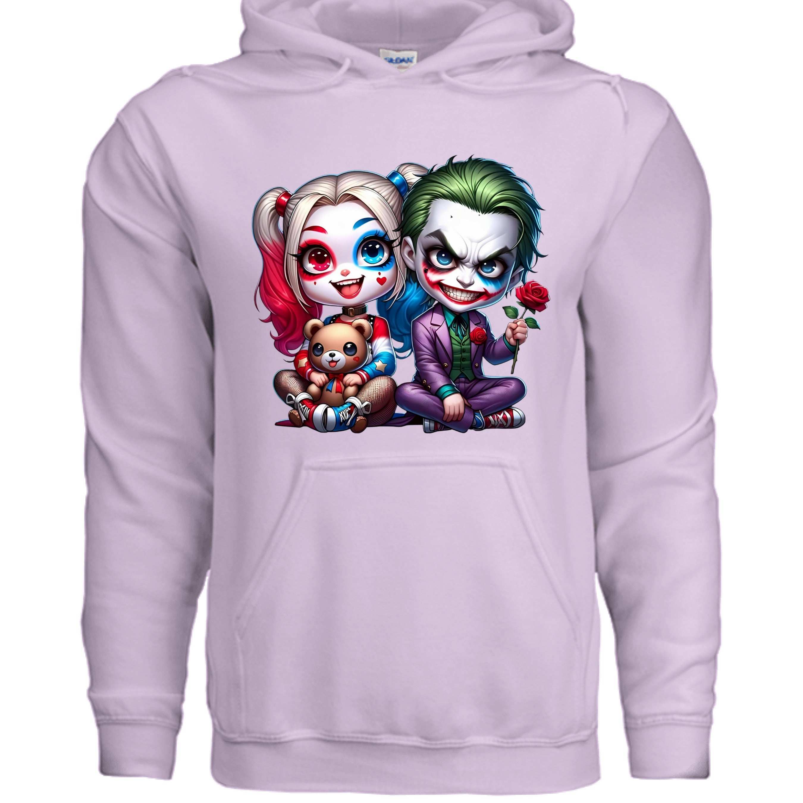 Creepy Couple Hoodie Sweatshirt - Halloween Matching Style