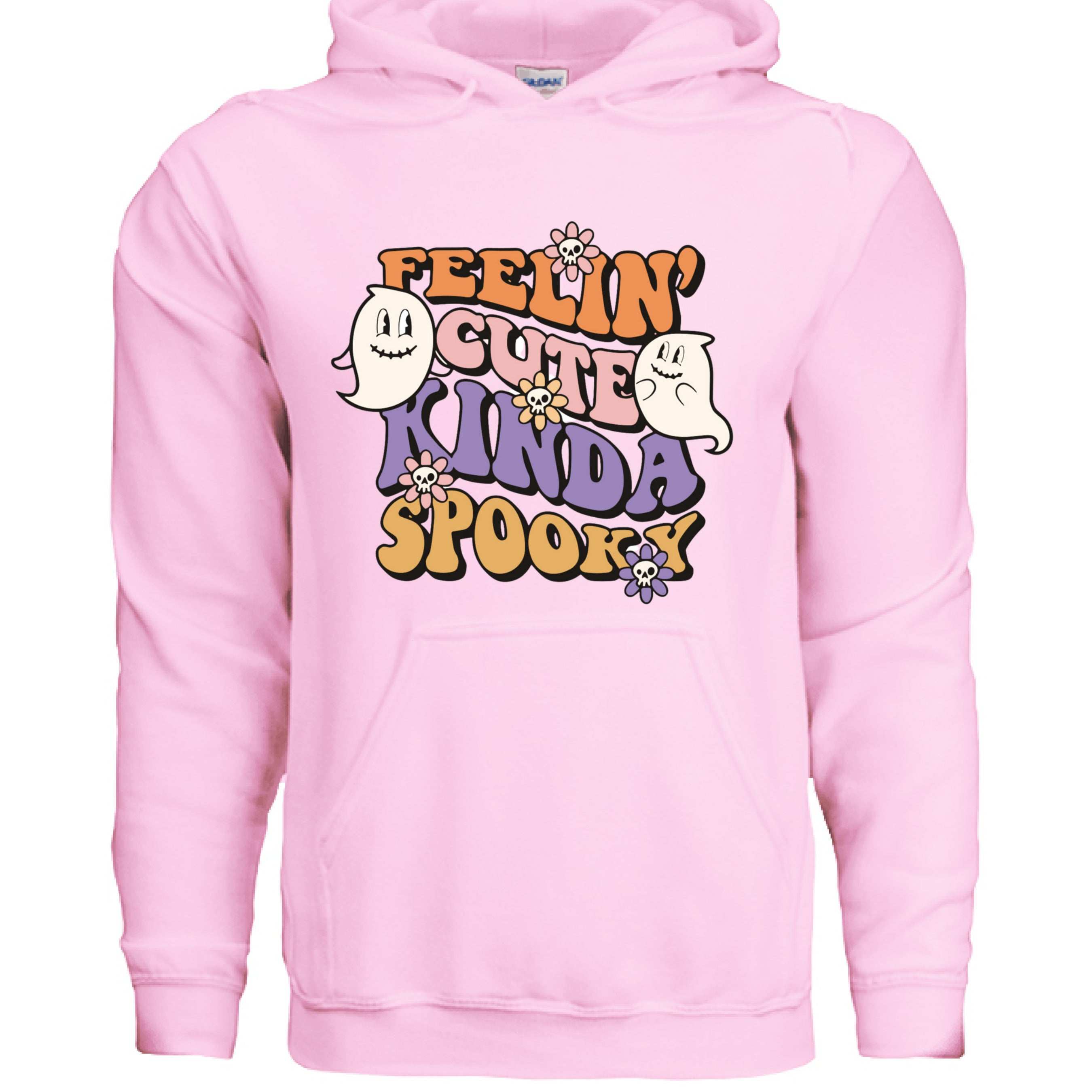 Feel Cute Kinda Spooky Hoodie Sweatshirt - Adorable Halloween