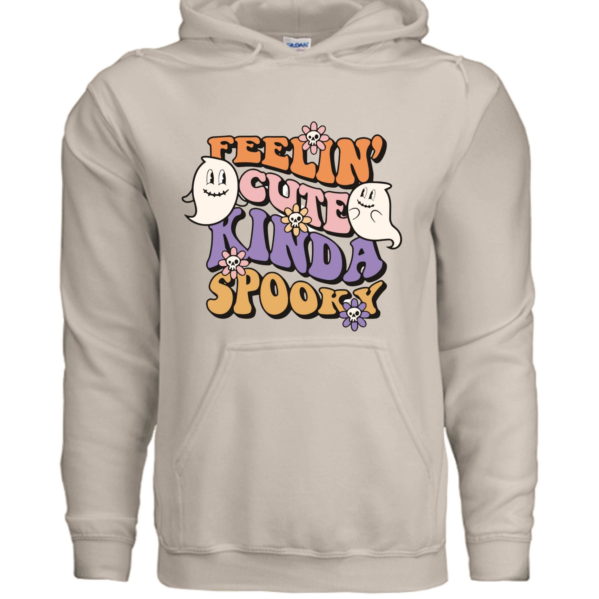 Feel Cute Kinda Spooky Hoodie Sweatshirt - Adorable Halloween