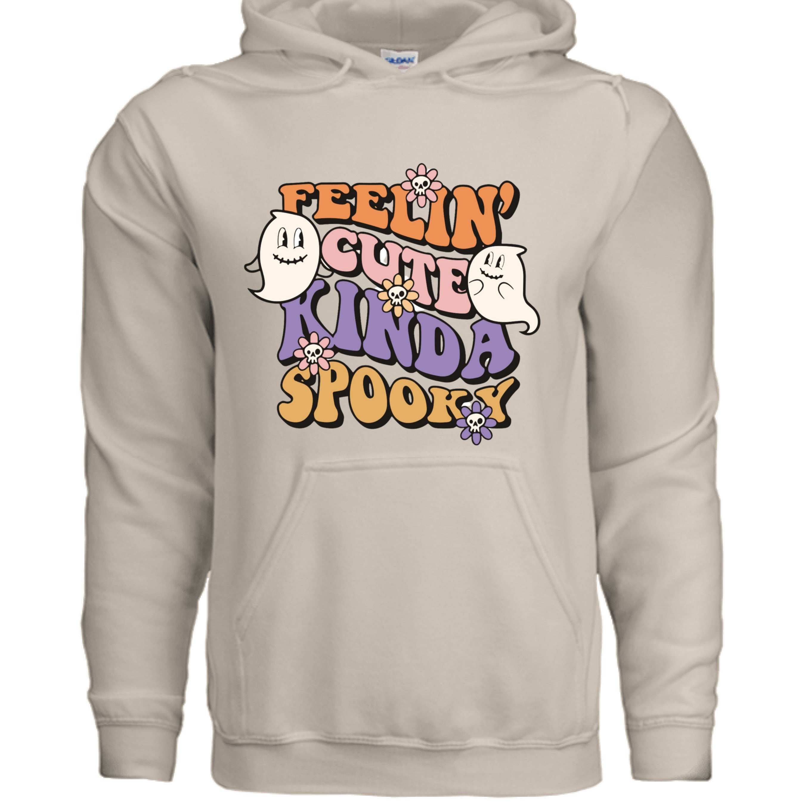 Feel Cute Kinda Spooky Hoodie Sweatshirt - Adorable Halloween