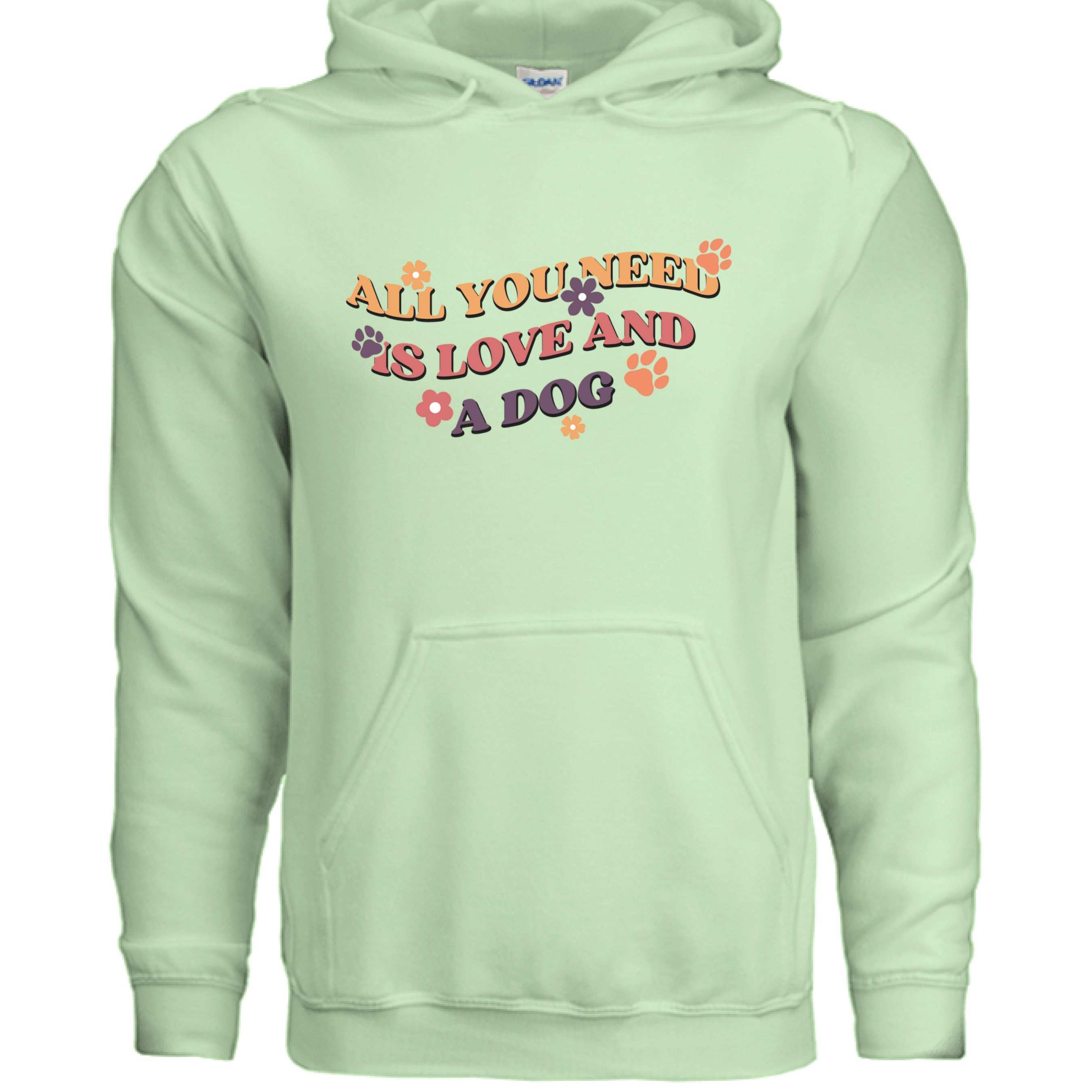 Love and a Dog Hoodie Sweatshirt - Dog Lover Style