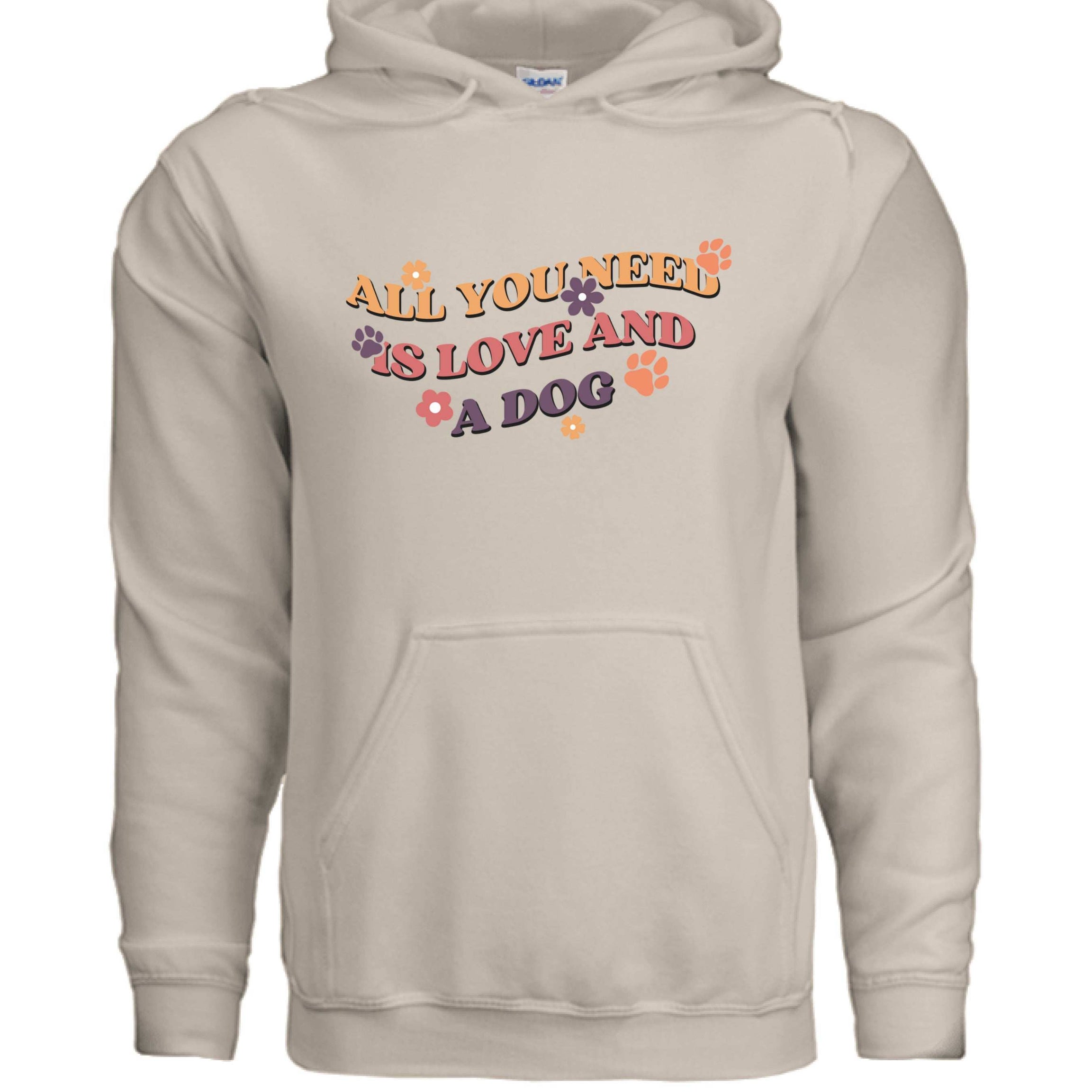 Love and a Dog Hoodie Sweatshirt - Dog Lover Style