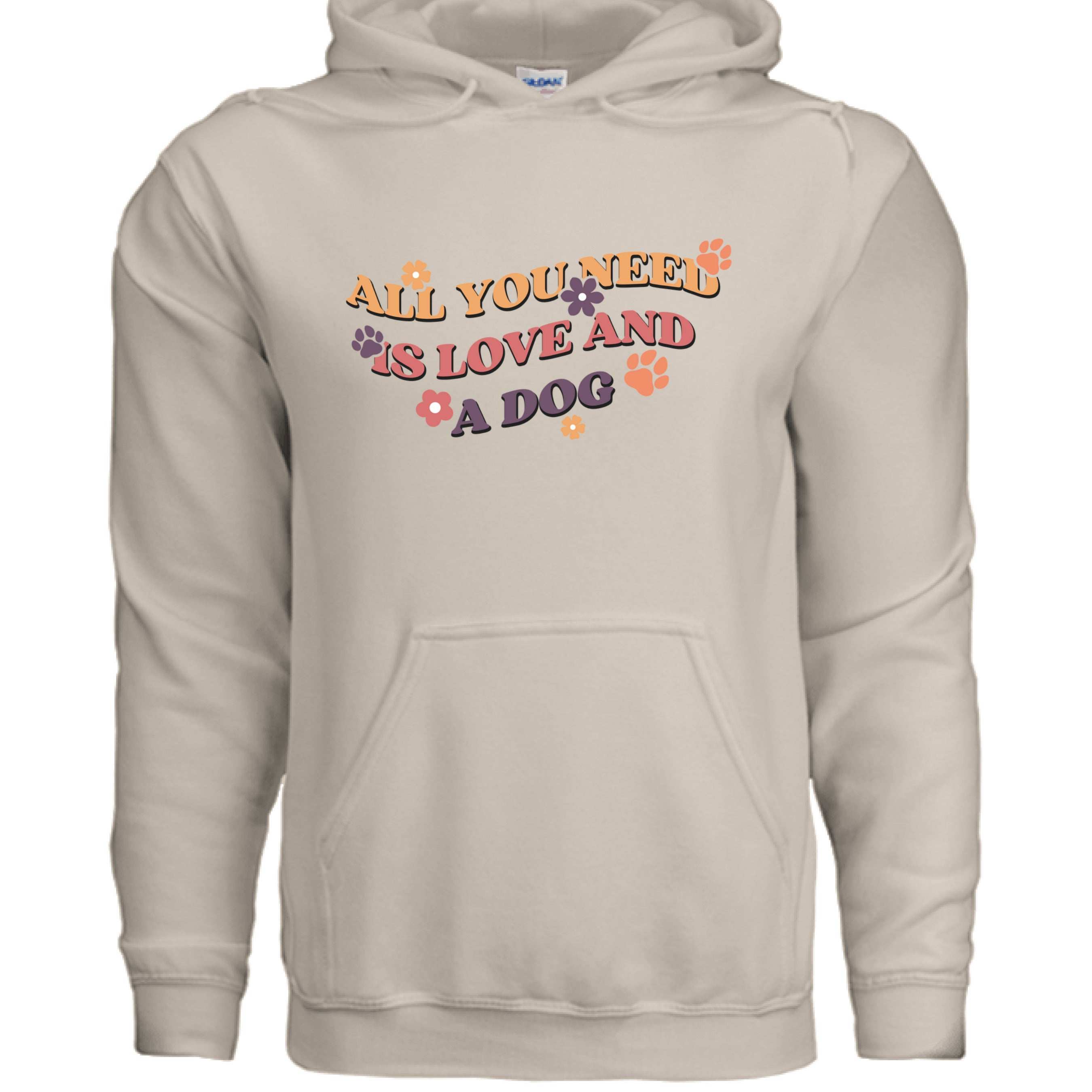 Love and a Dog Hoodie Sweatshirt - Dog Lover Style