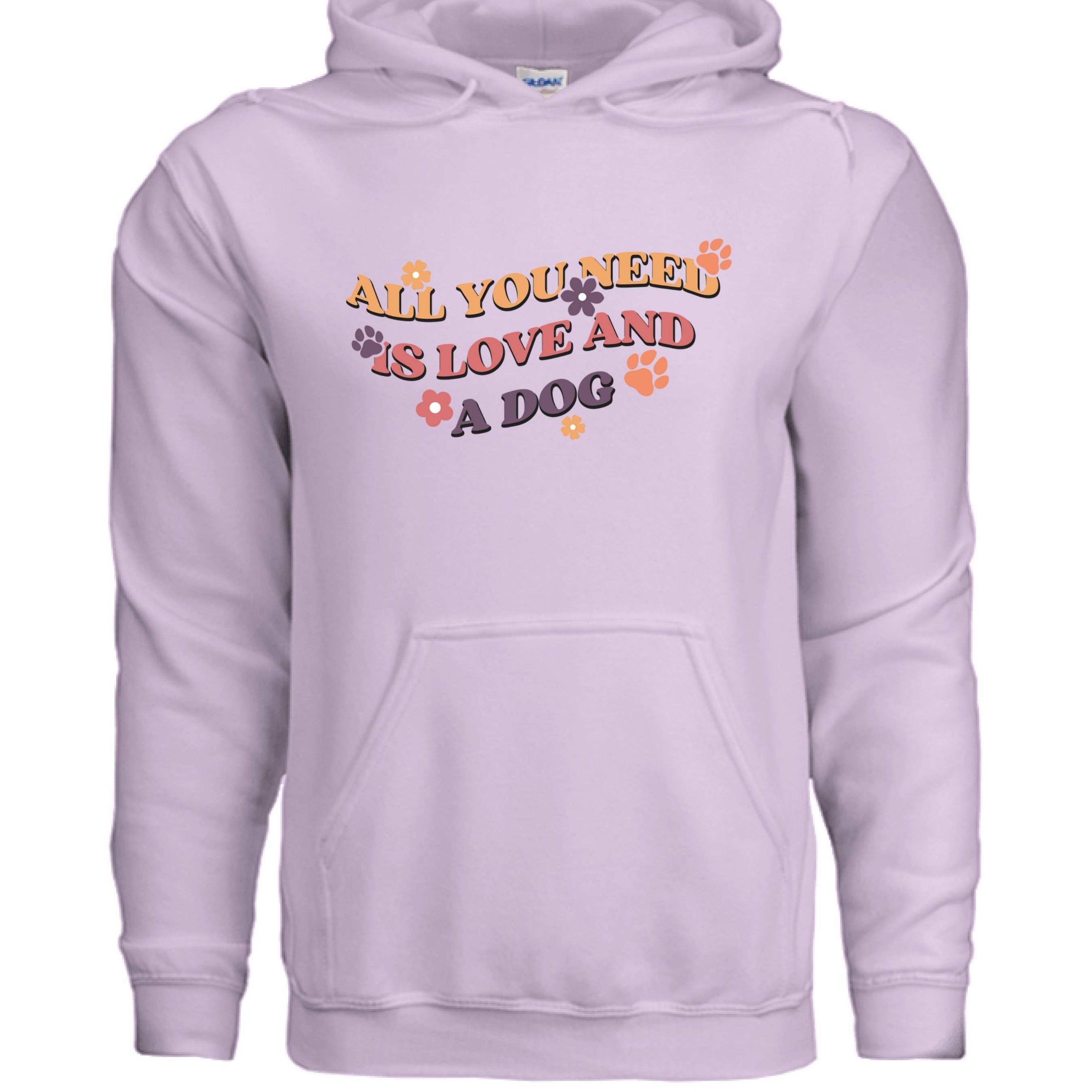 Love and a Dog Hoodie Sweatshirt - Dog Lover Style