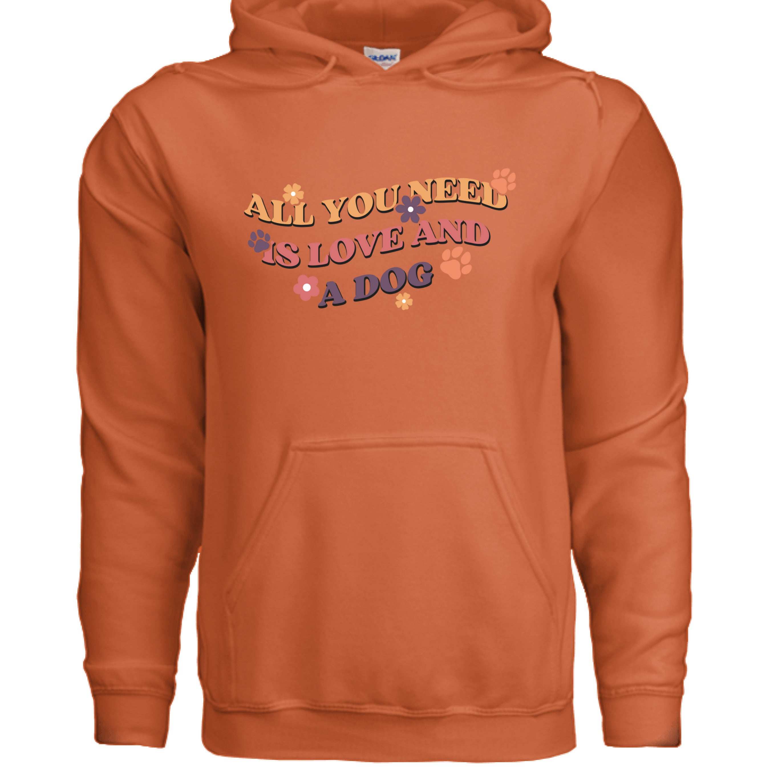 Love and a Dog Hoodie Sweatshirt - Dog Lover Style
