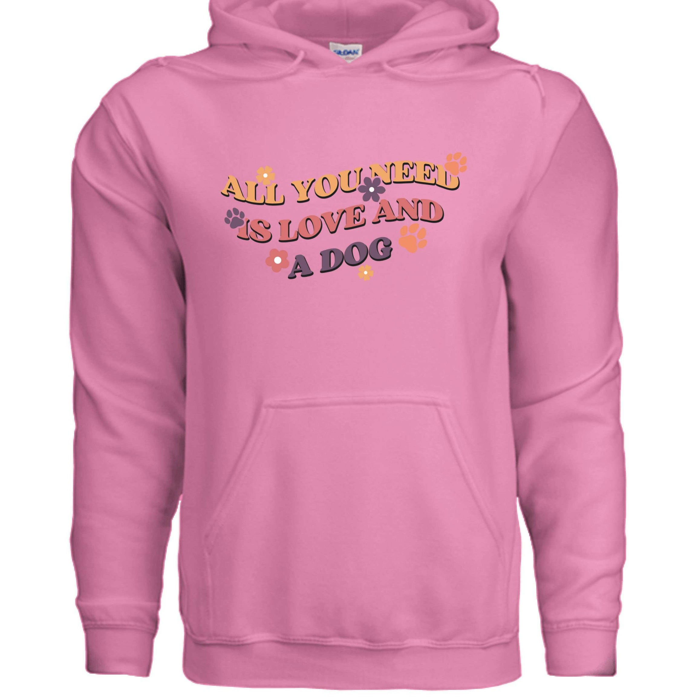 Love and a Dog Hoodie Sweatshirt - Dog Lover Style