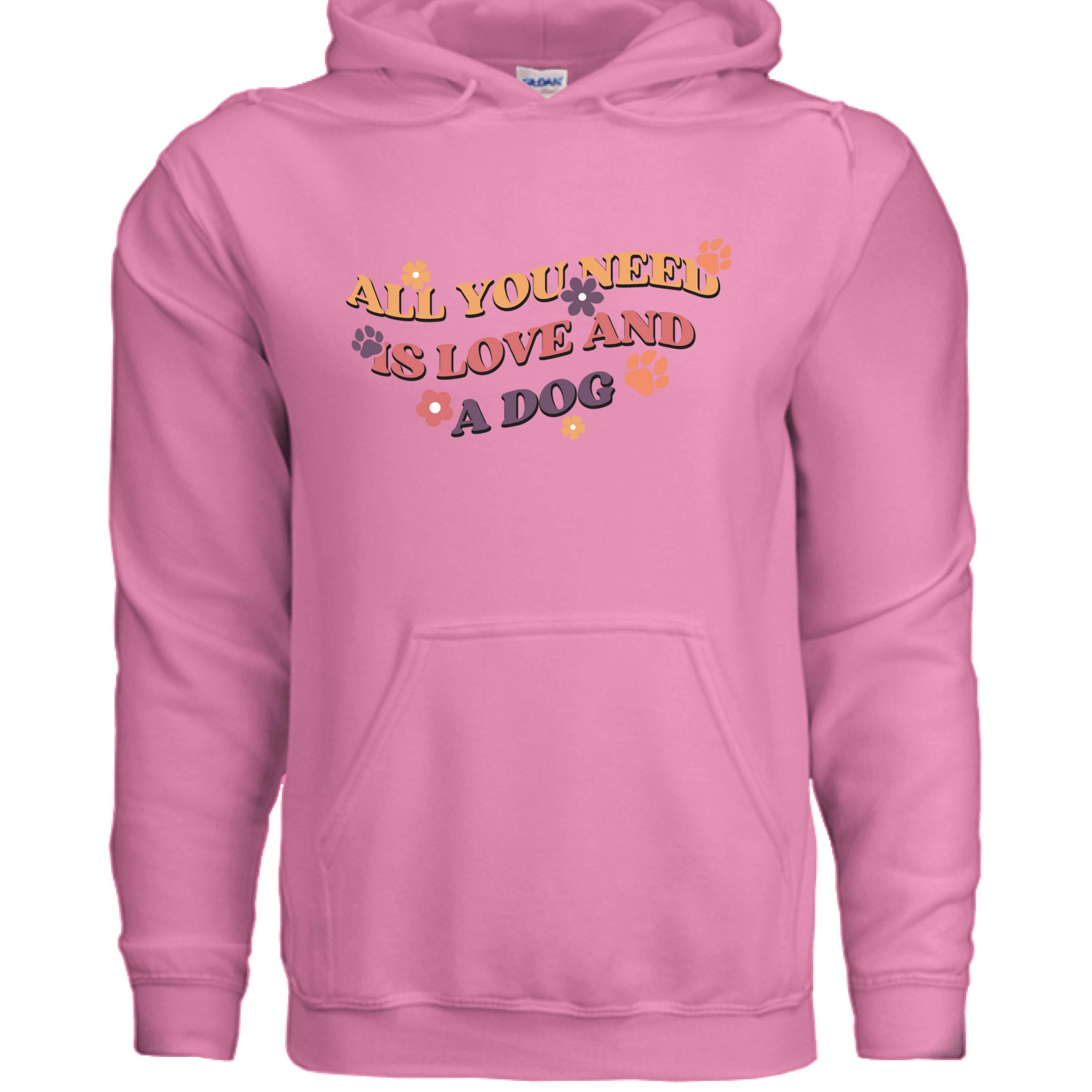 Love and a Dog Hoodie Sweatshirt - Dog Lover Style