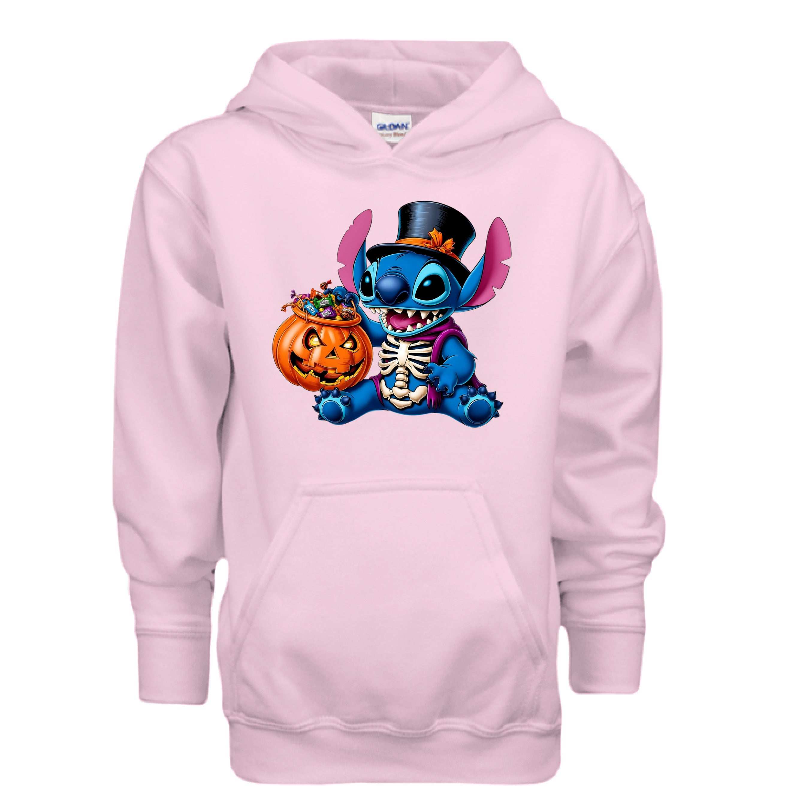 Skele-Stitch Youth Hoodie - Edgy Skeleton Style