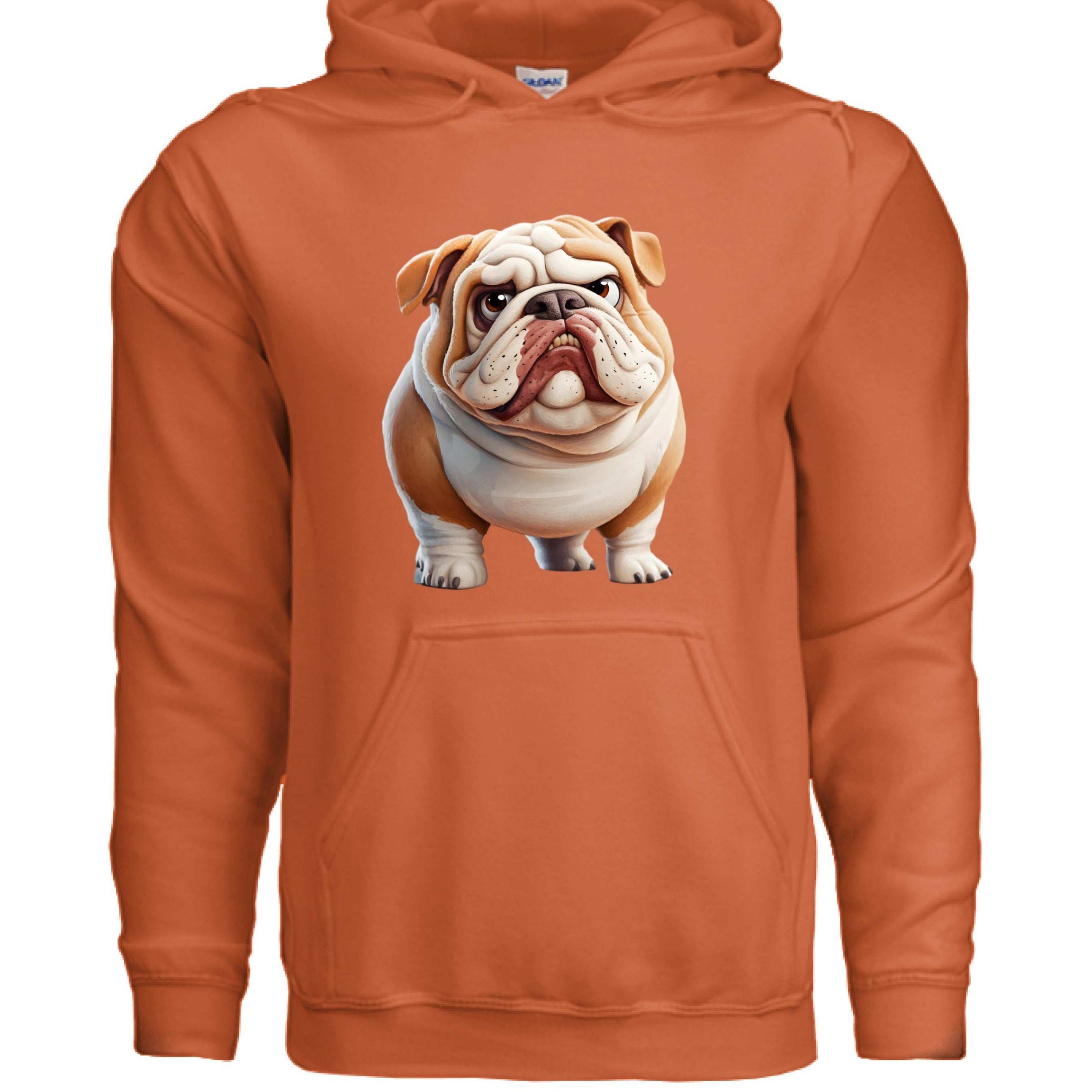 Bulldog Hoodie Sweatshirt - Loyal Companion Comfort