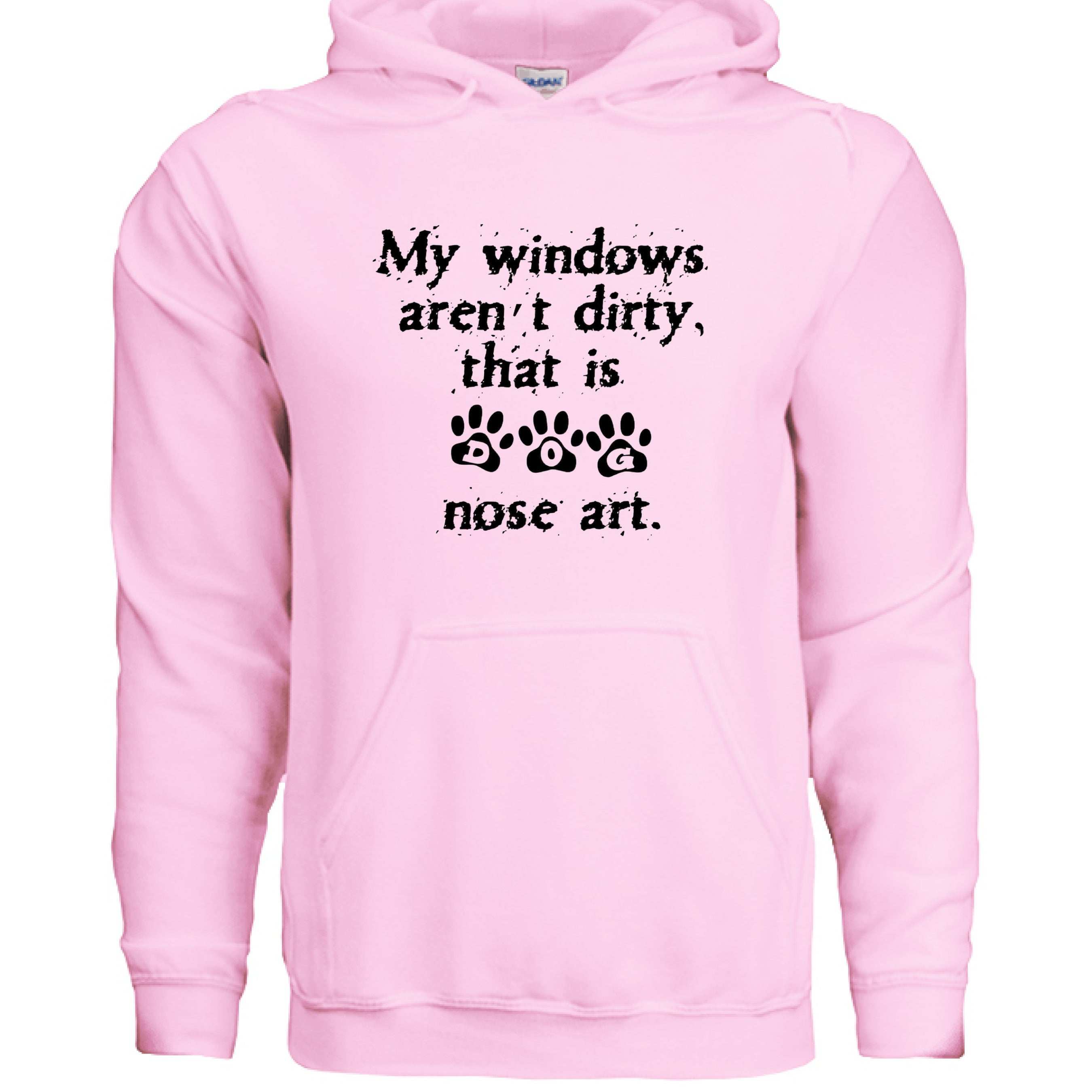 Window Nose Art Hoodie Sweatshirt - Pet Parent Comfort