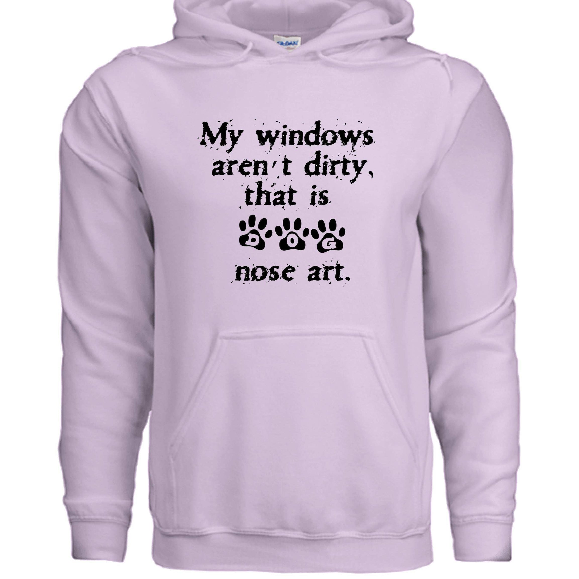 Window Nose Art Hoodie Sweatshirt - Pet Parent Comfort