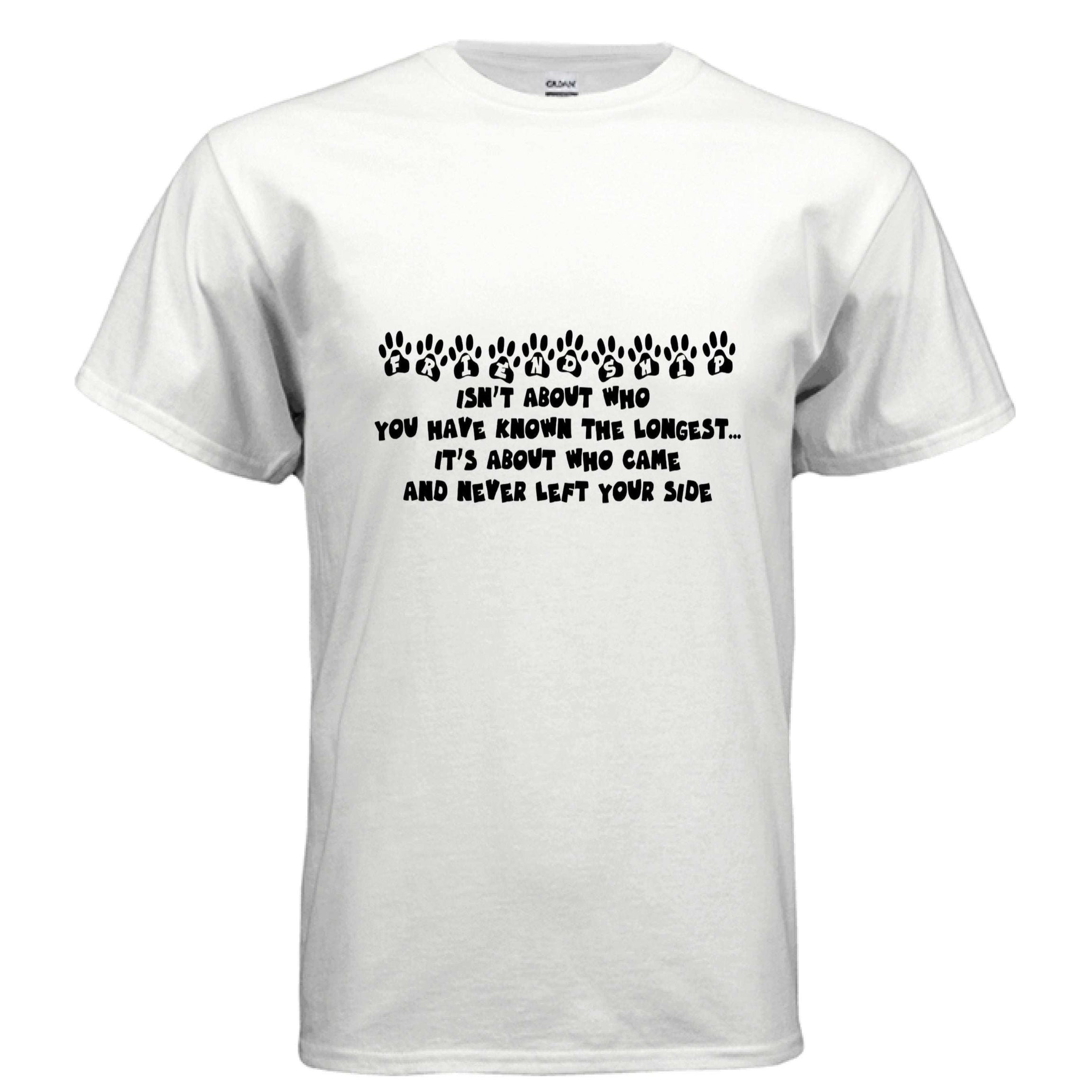 Pet Friendship T-Shirt - Celebrate Bonds with Dogs & Cats