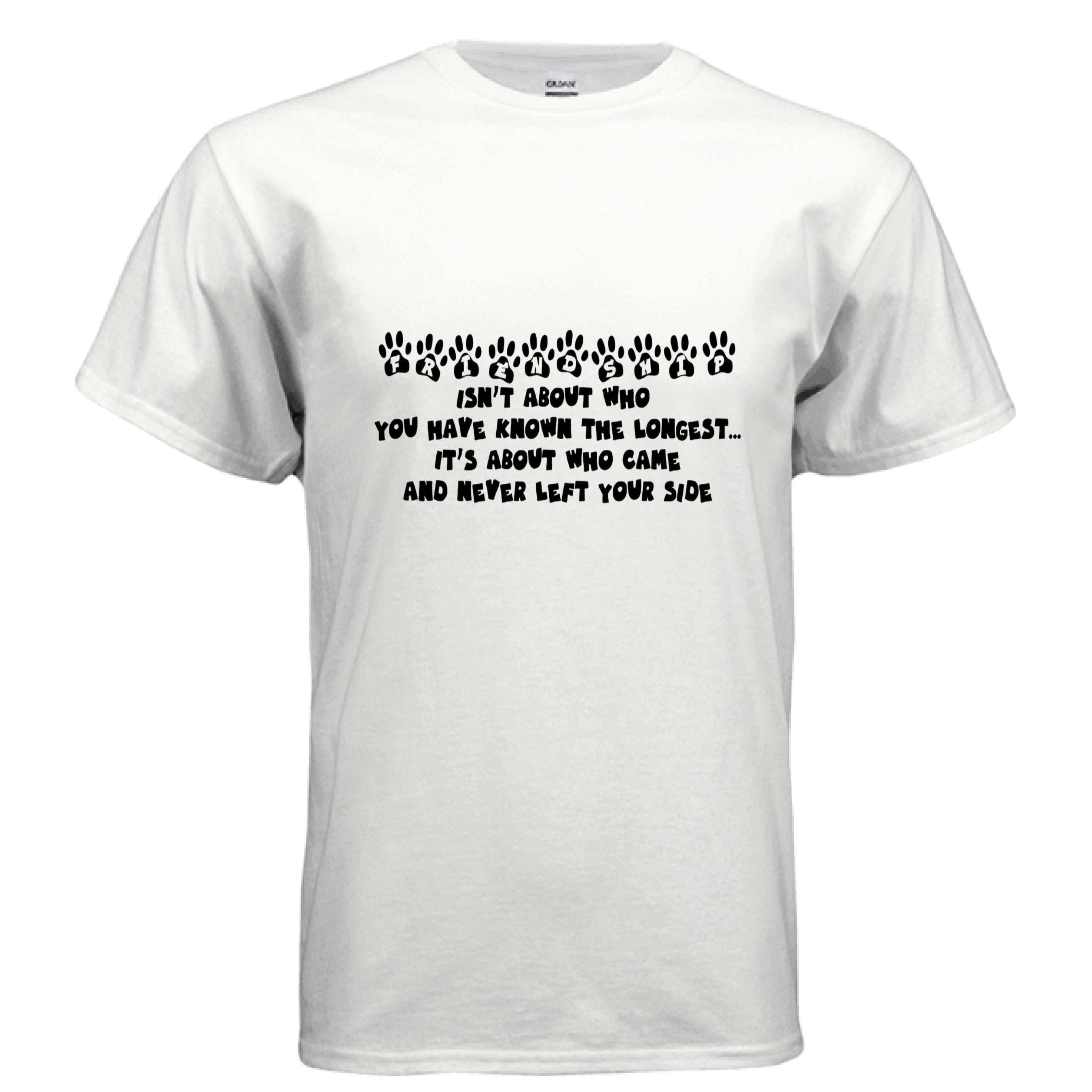 Pet Friendship T-Shirt - Celebrate Bonds with Dogs & Cats