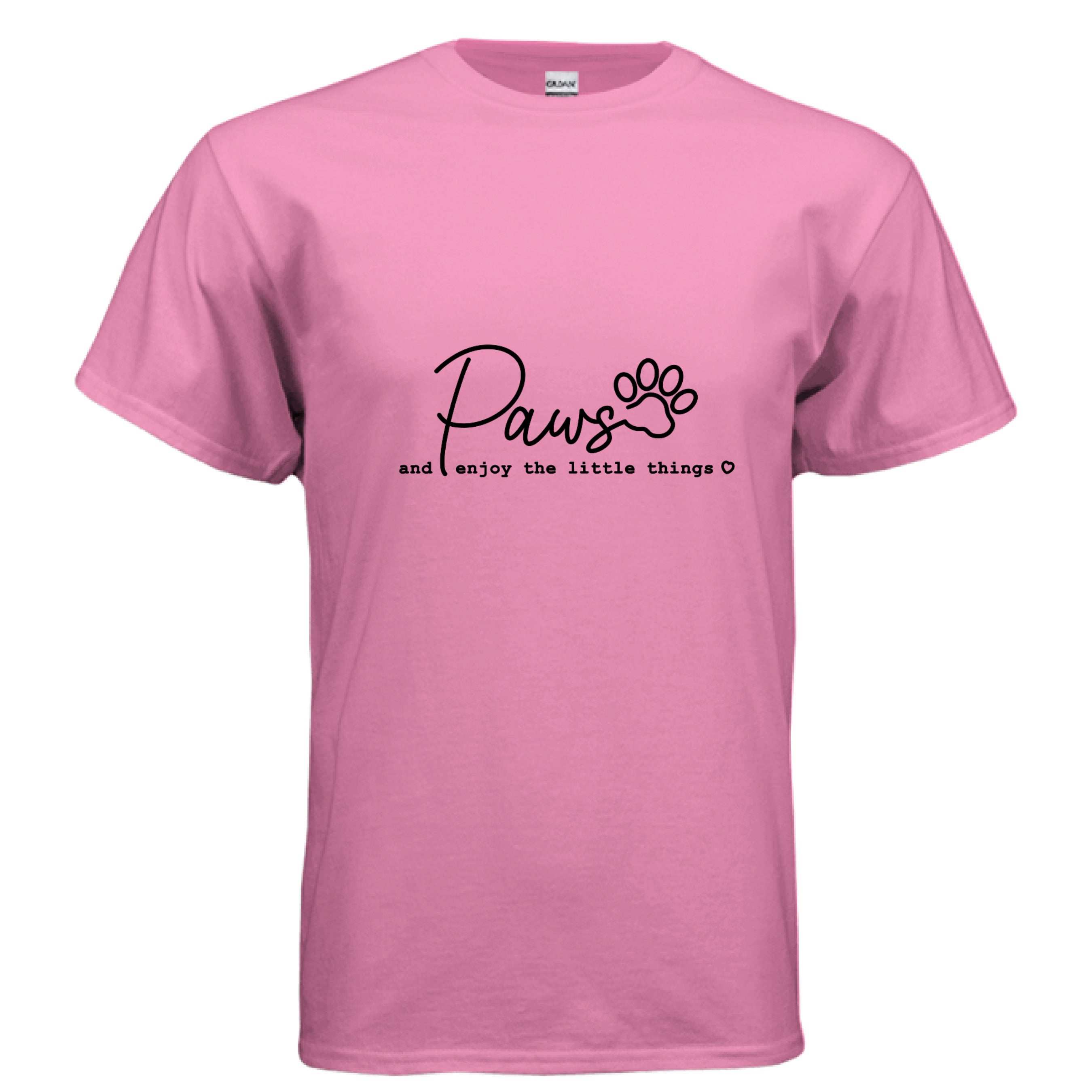 Enjoy Paws T-Shirt - Pet Lover Apparel for Dog & Cat Parents
