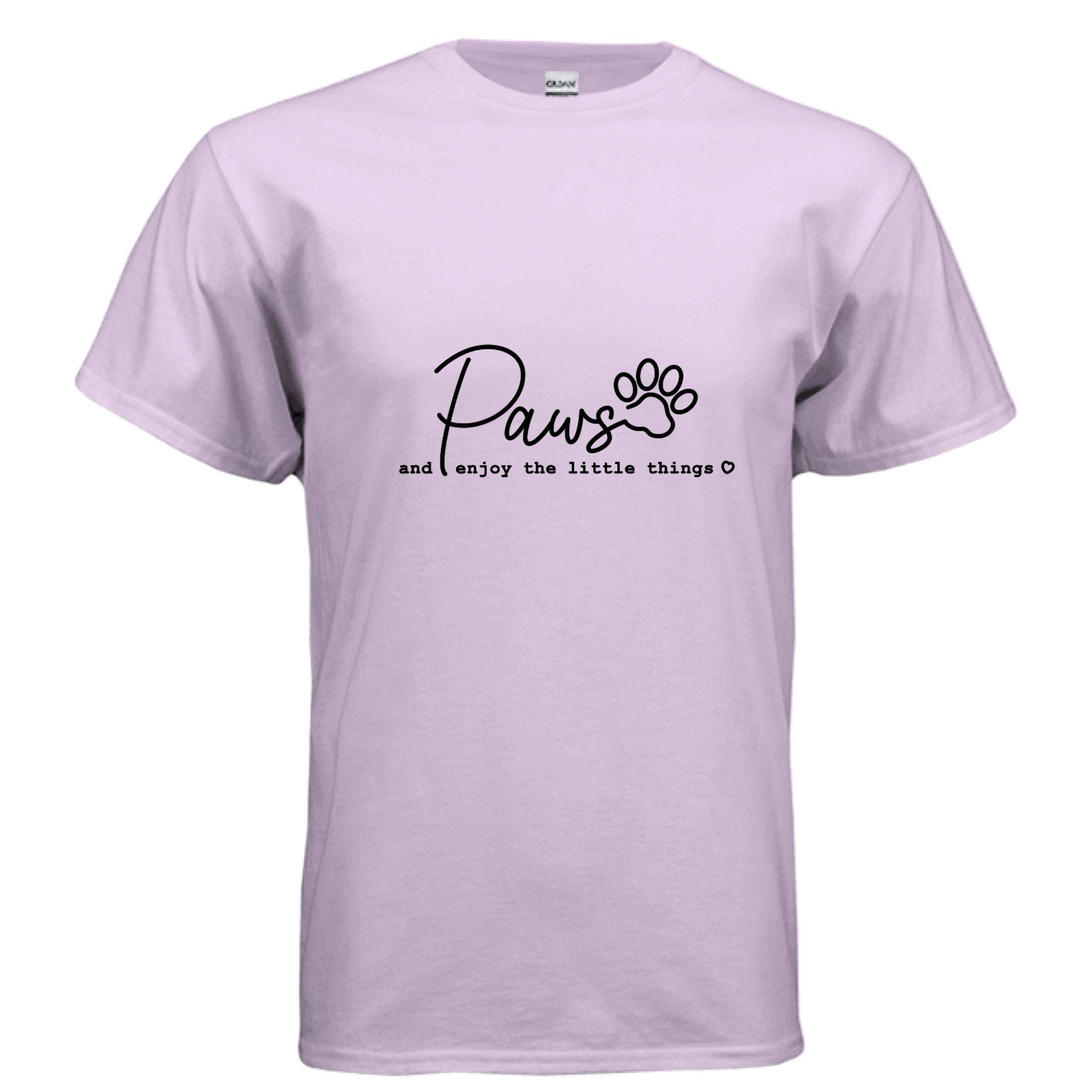 Enjoy Paws T-Shirt - Pet Lover Apparel for Dog & Cat Parents
