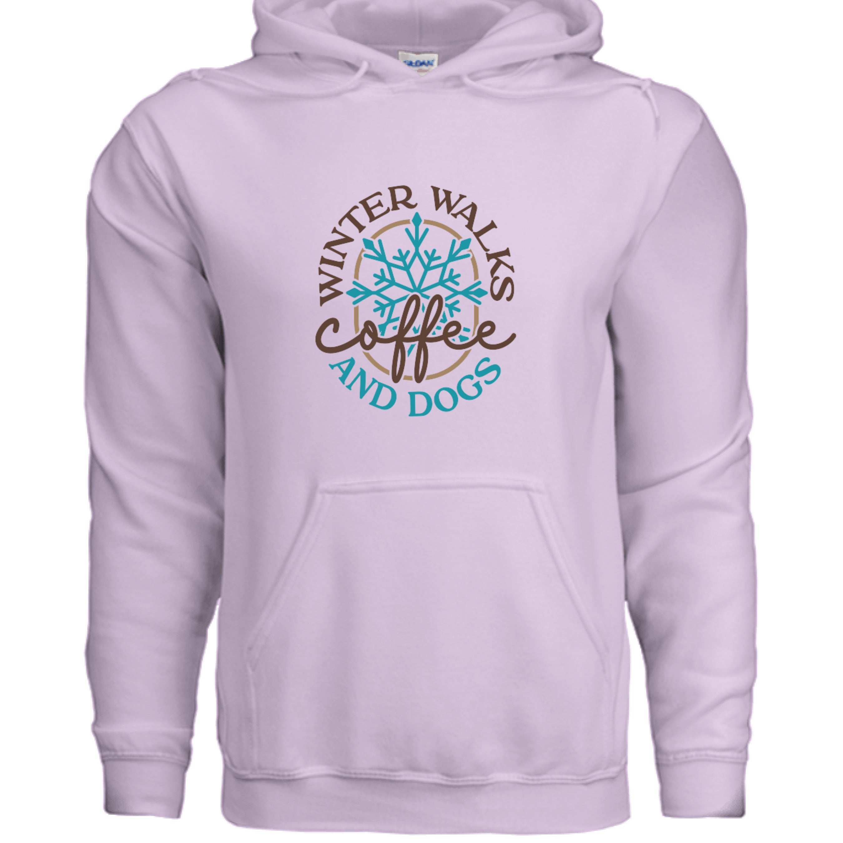 Winter Walk Coffee Hoodie Sweatshirt - Cozy Coffee Lover