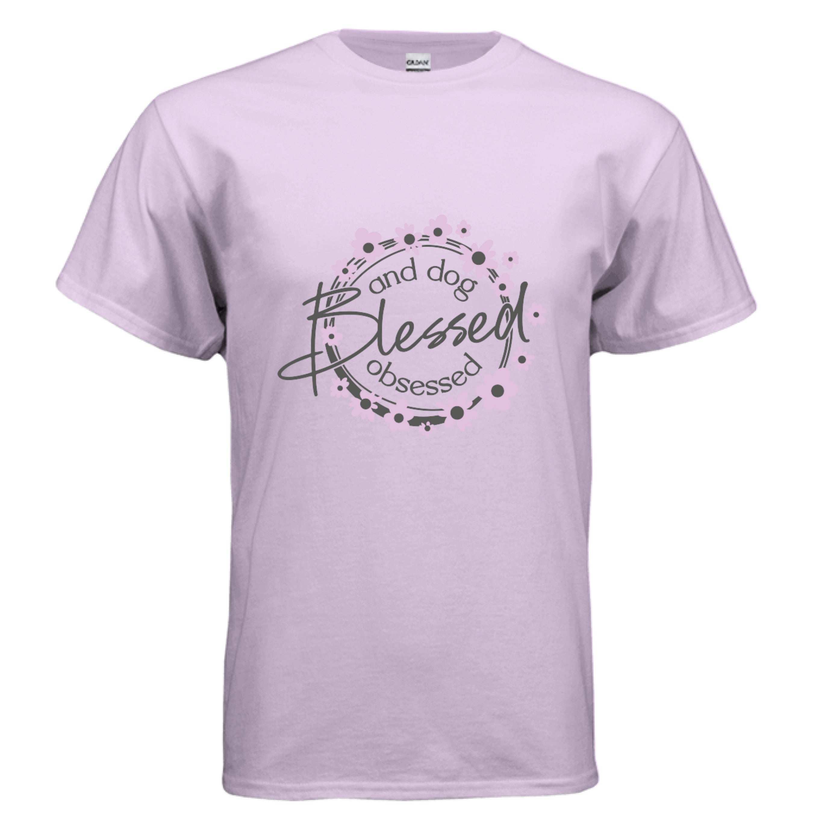 Blessed Dog Obsessed T-Shirt - Proud Dog Parent Lifestyle