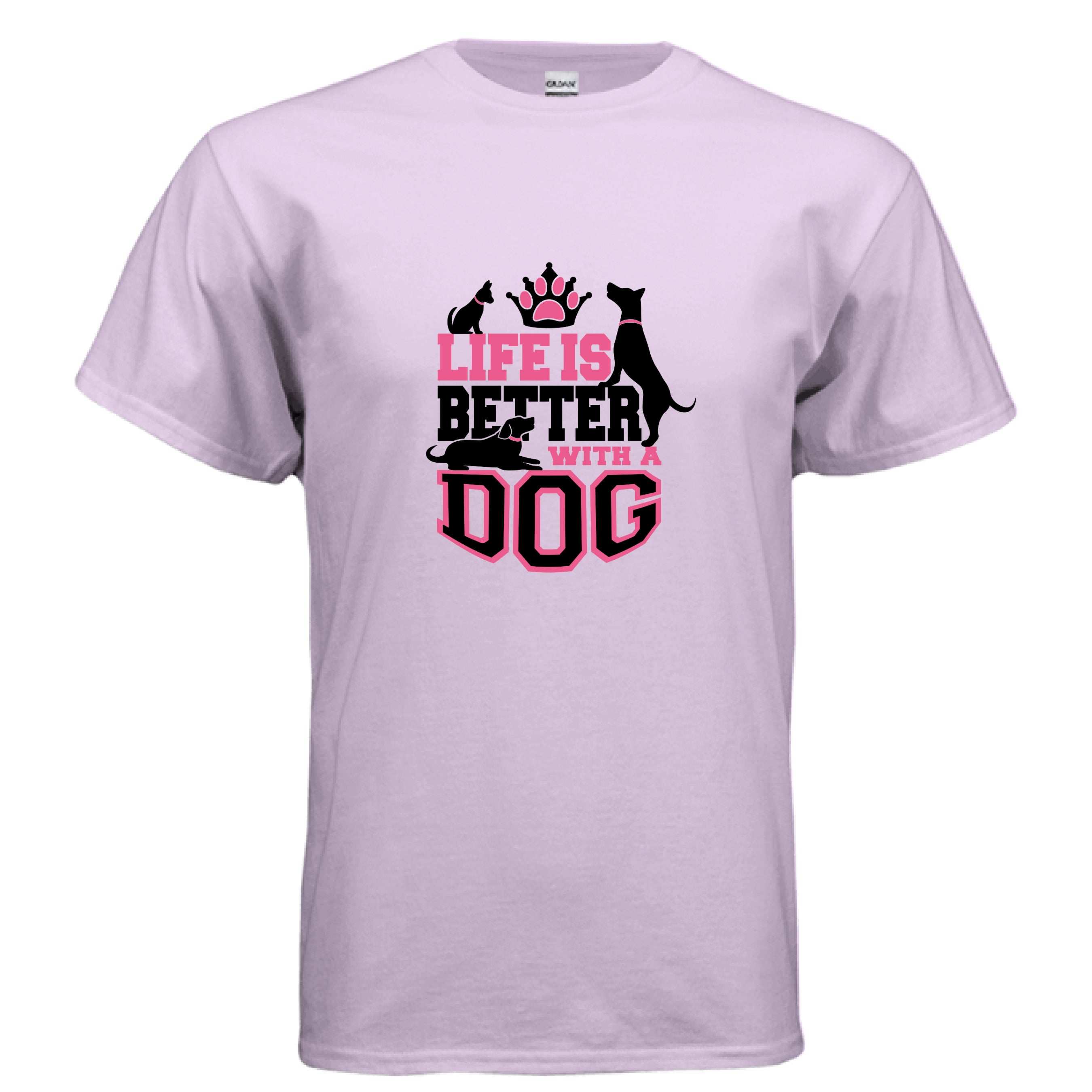 Life is Better With a Dog T-Shirt - Dog Parent Lifestyle