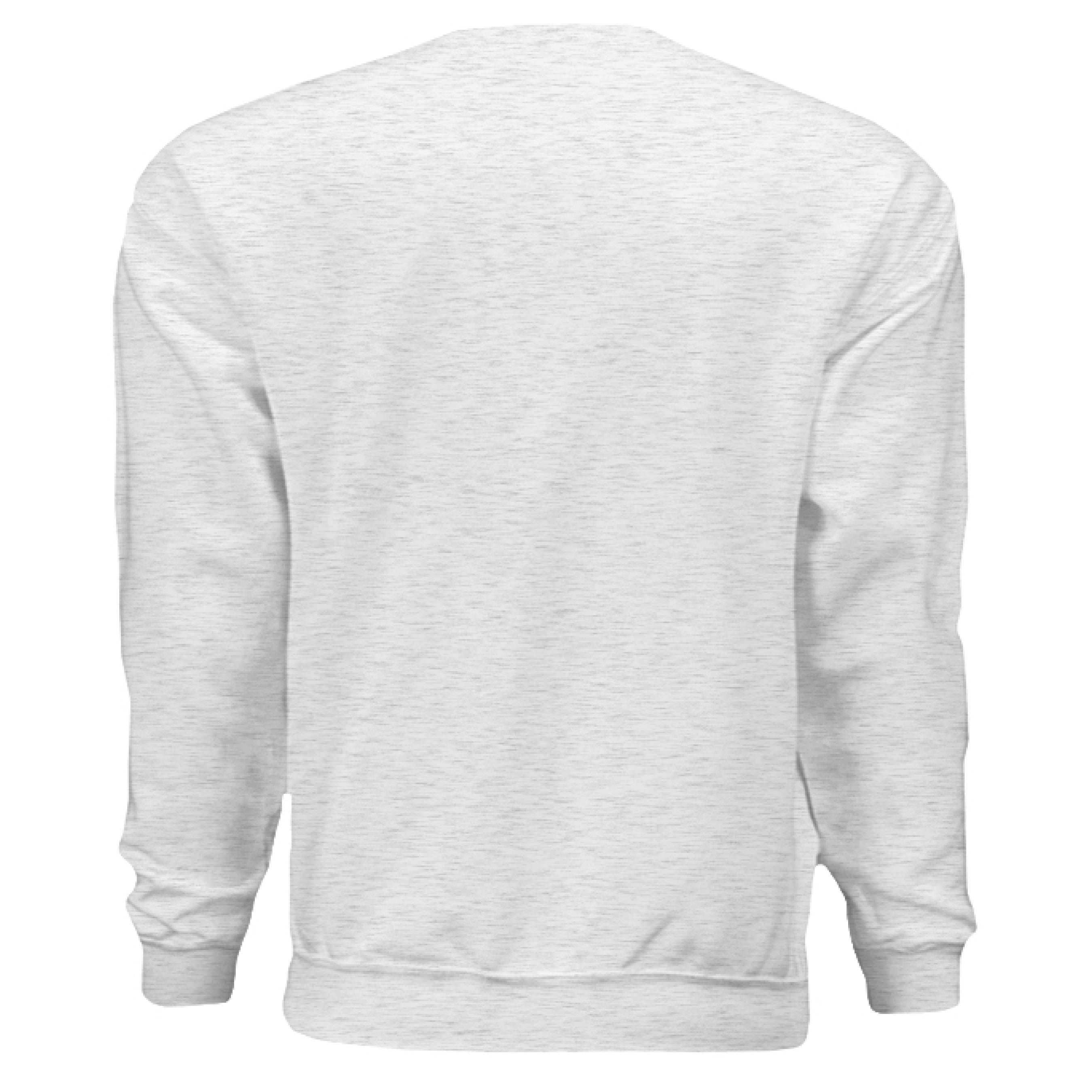 Funny Dog Sweatshirt - No Idea But I'm Here For It