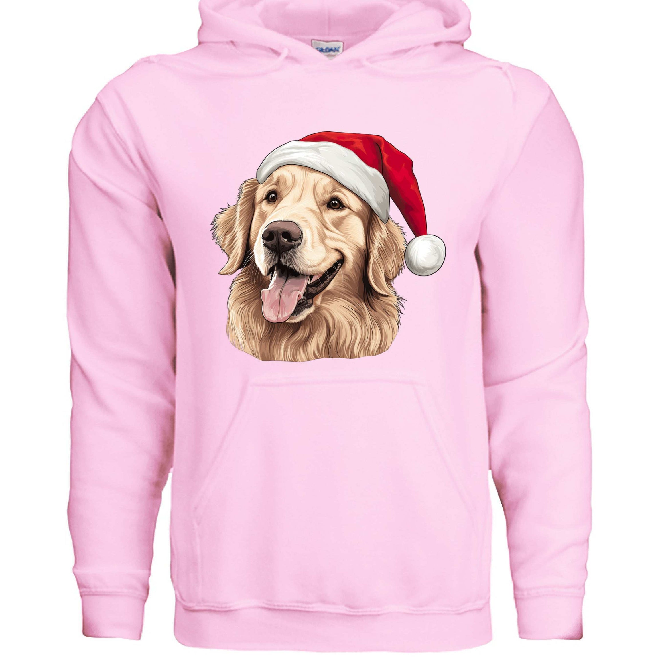 Golden Retriever Holiday Hoodie for Dog Lovers - Cozy Festive