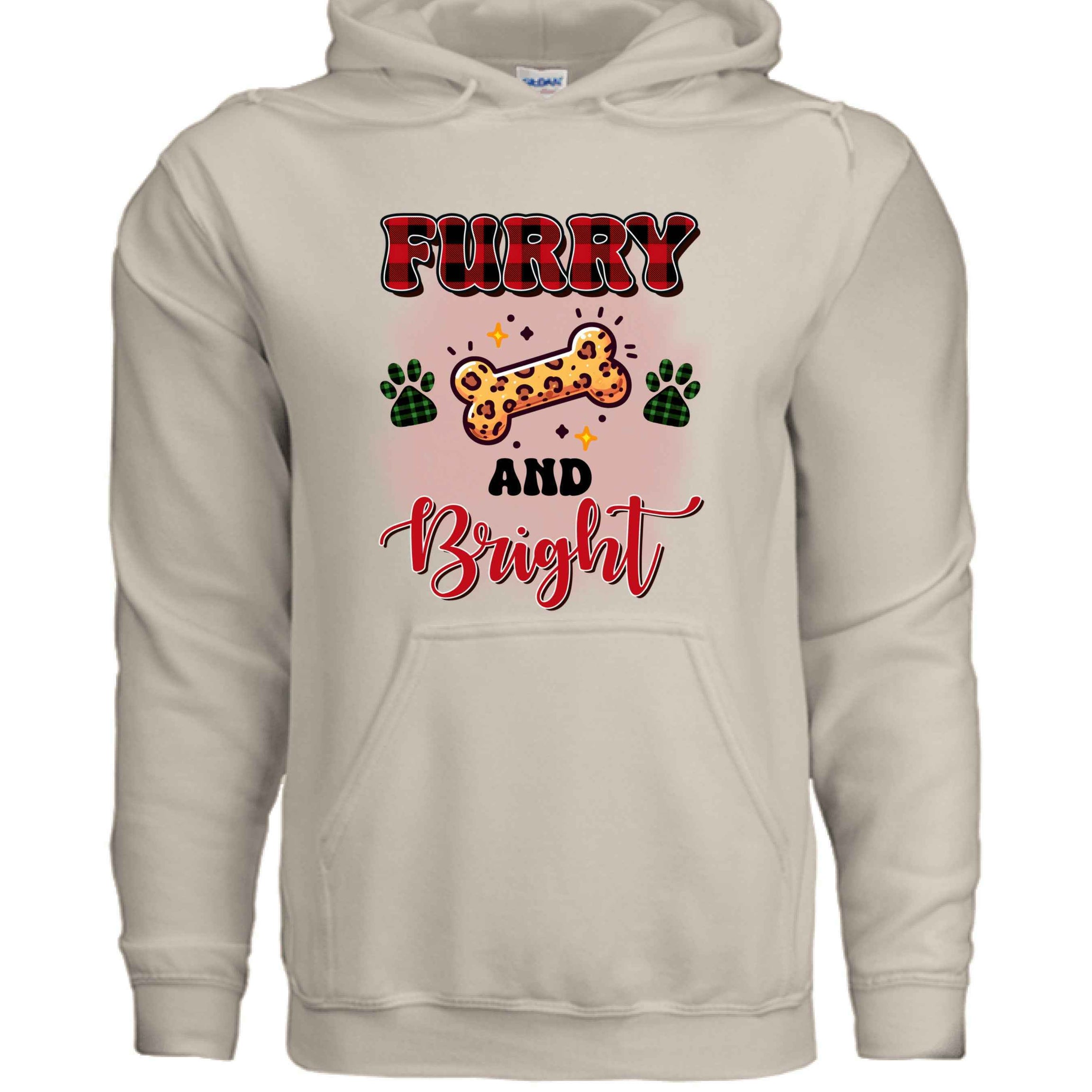 Furry and Bright Holiday Hoodie for Pet Lovers - Cozy Gift