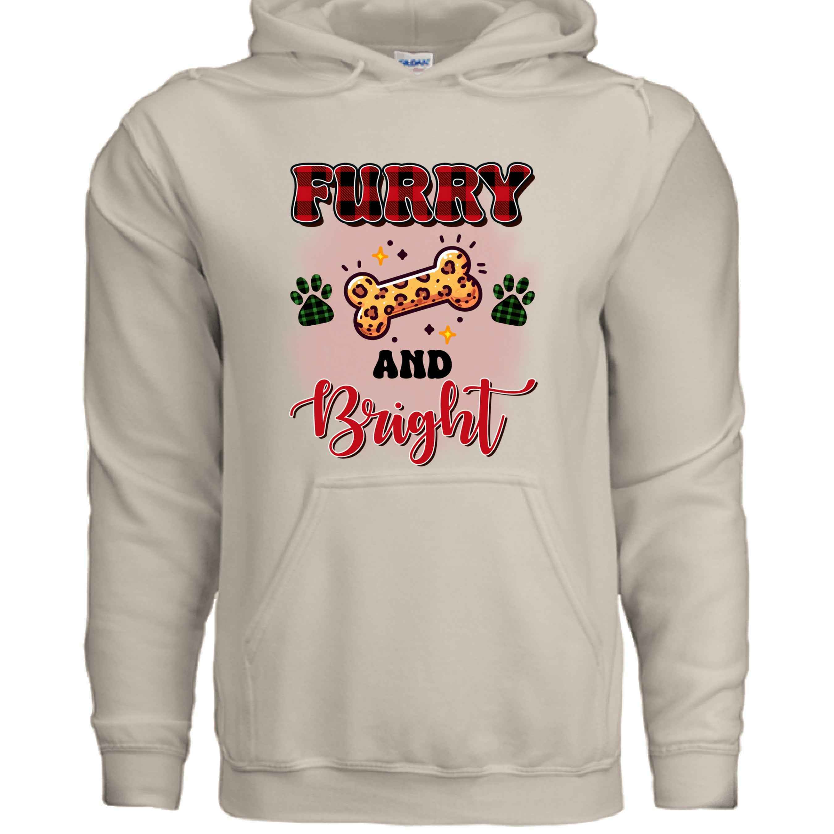 Furry and Bright Holiday Hoodie for Pet Lovers - Cozy Gift