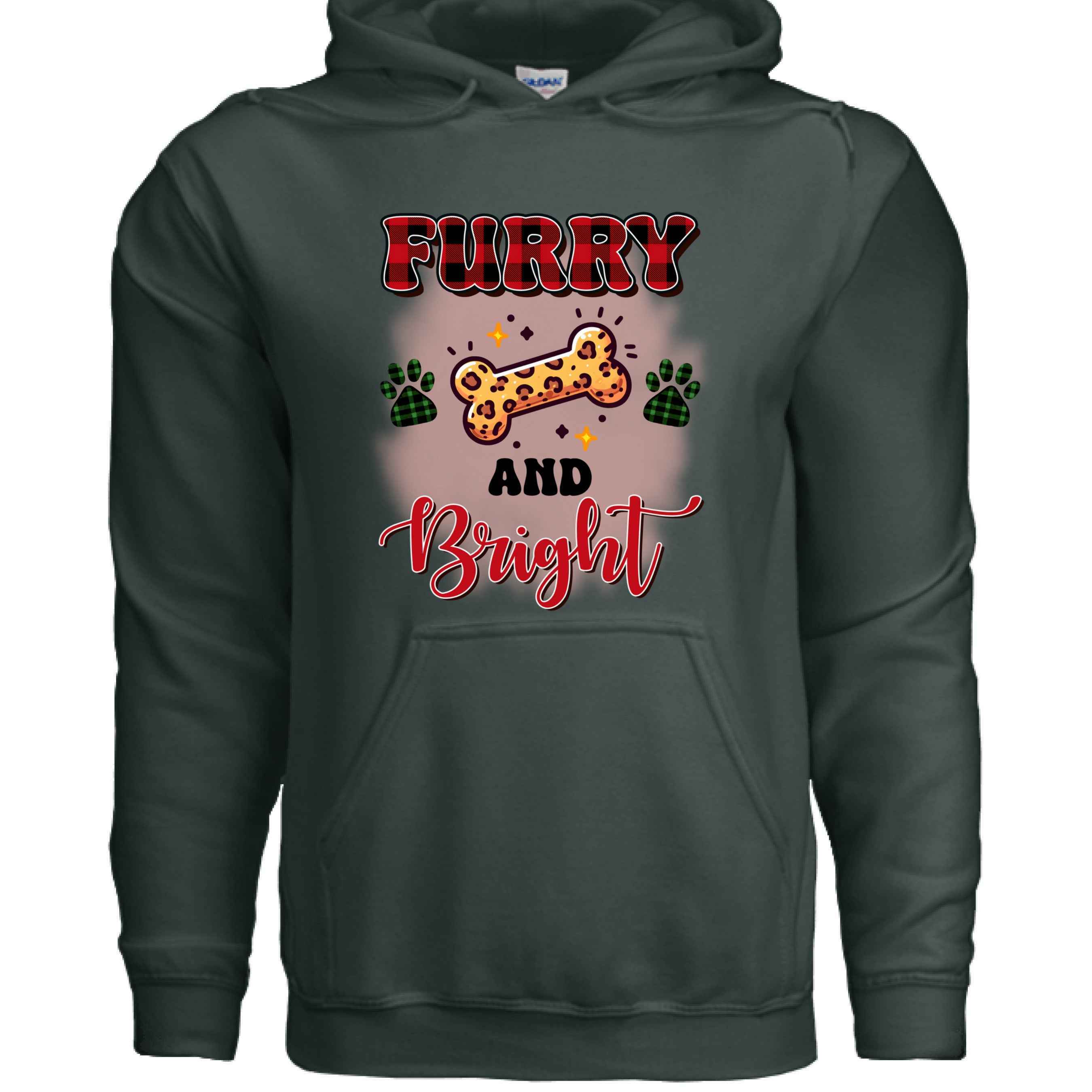 Furry and Bright Holiday Hoodie for Pet Lovers - Cozy Gift