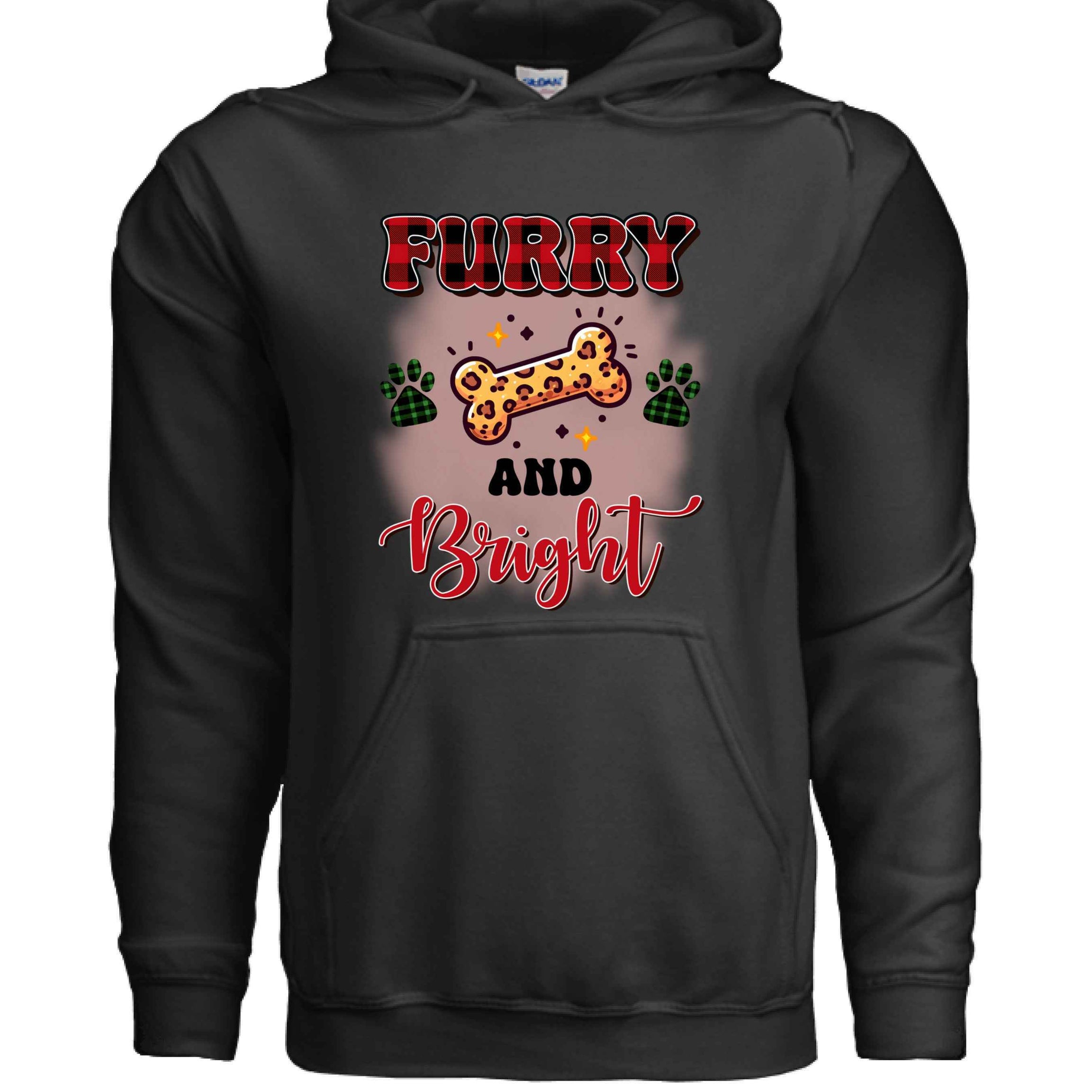 Furry and Bright Holiday Hoodie for Pet Lovers - Cozy Gift