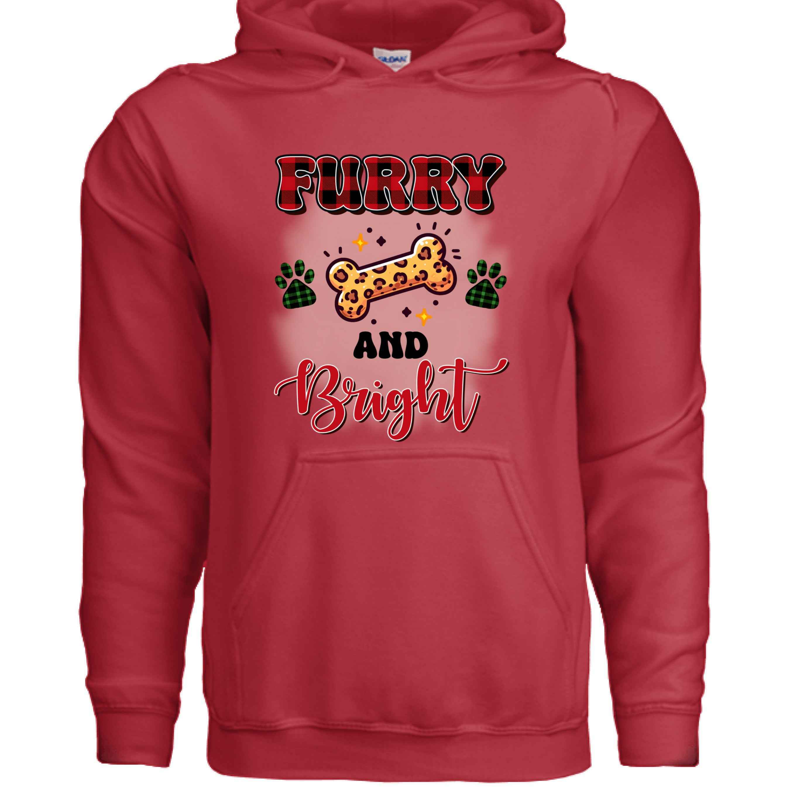 Furry and Bright Holiday Hoodie for Pet Lovers - Cozy Gift