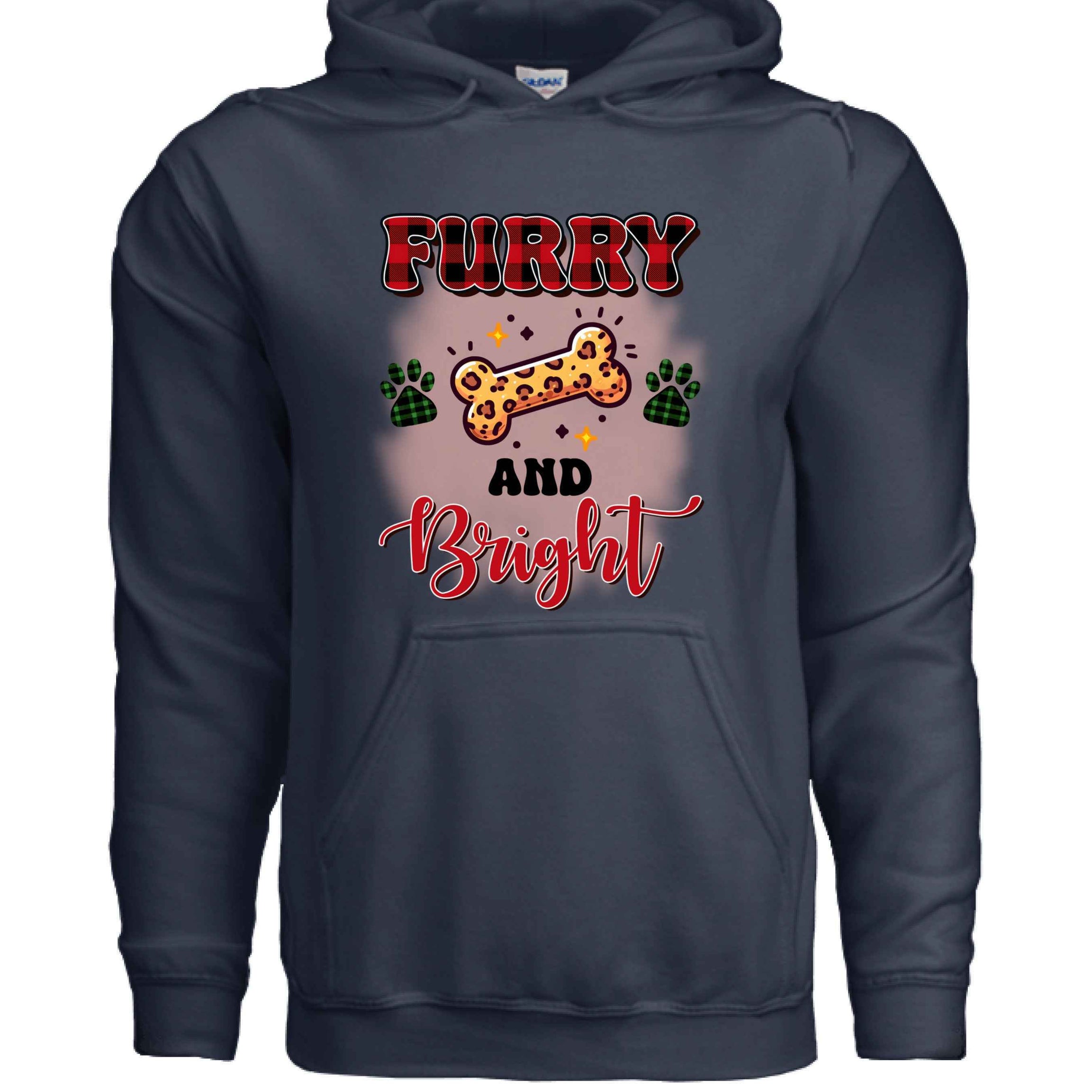 Furry and Bright Holiday Hoodie for Pet Lovers - Cozy Gift