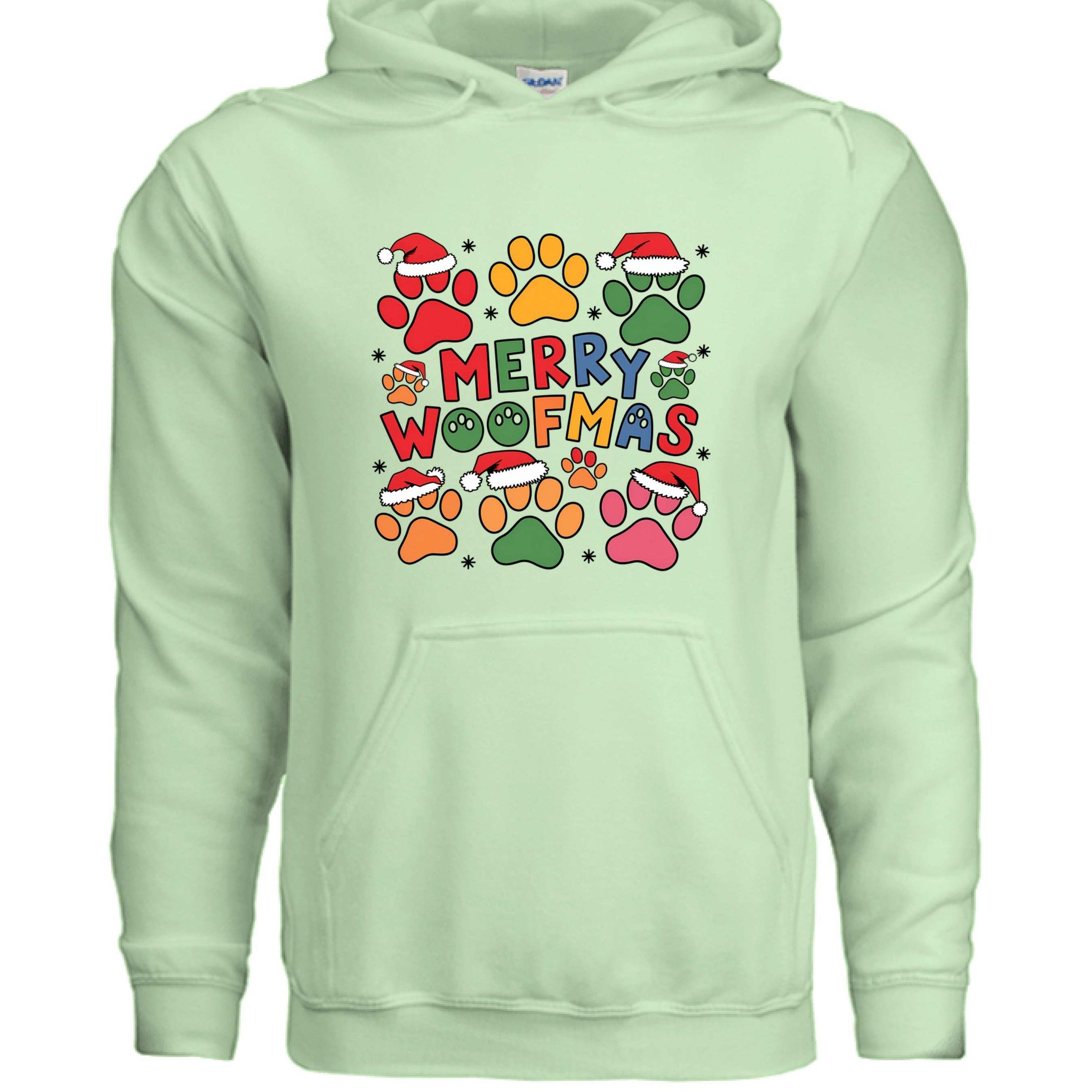 Woofmas Hoodie - Funny Christmas Dog Lover Sweatshirt