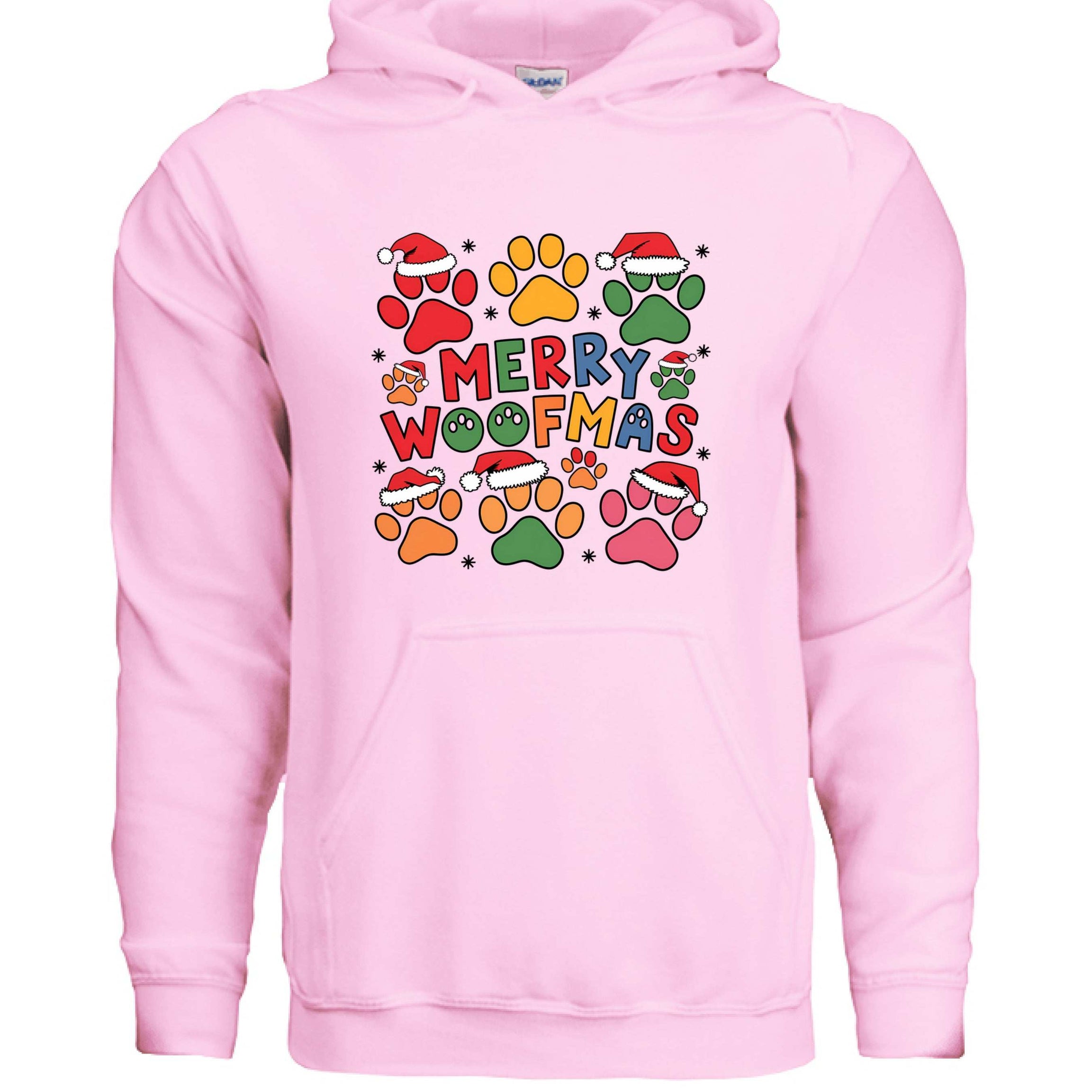 Woofmas Hoodie - Funny Christmas Dog Lover Sweatshirt