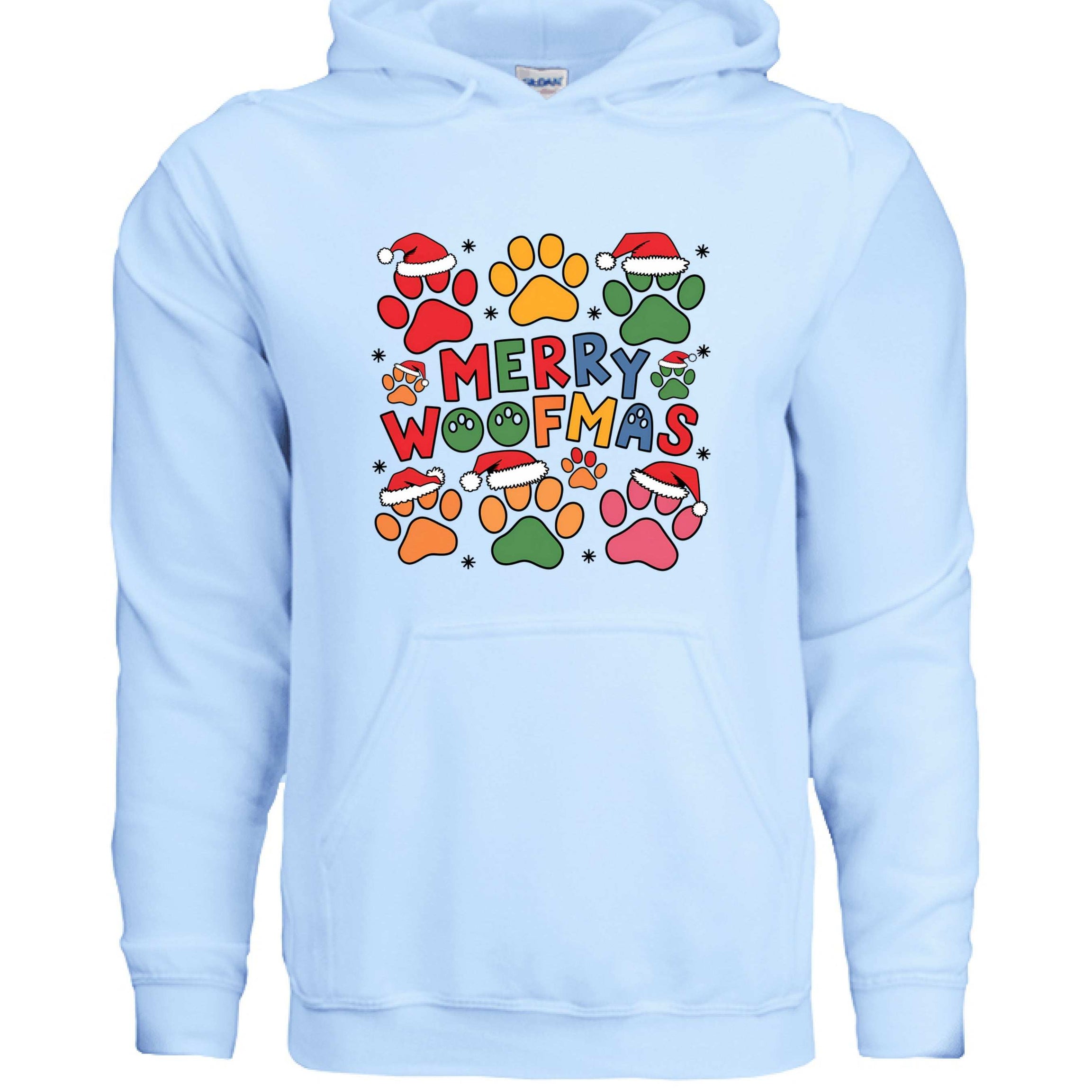 Woofmas Hoodie - Funny Christmas Dog Lover Sweatshirt