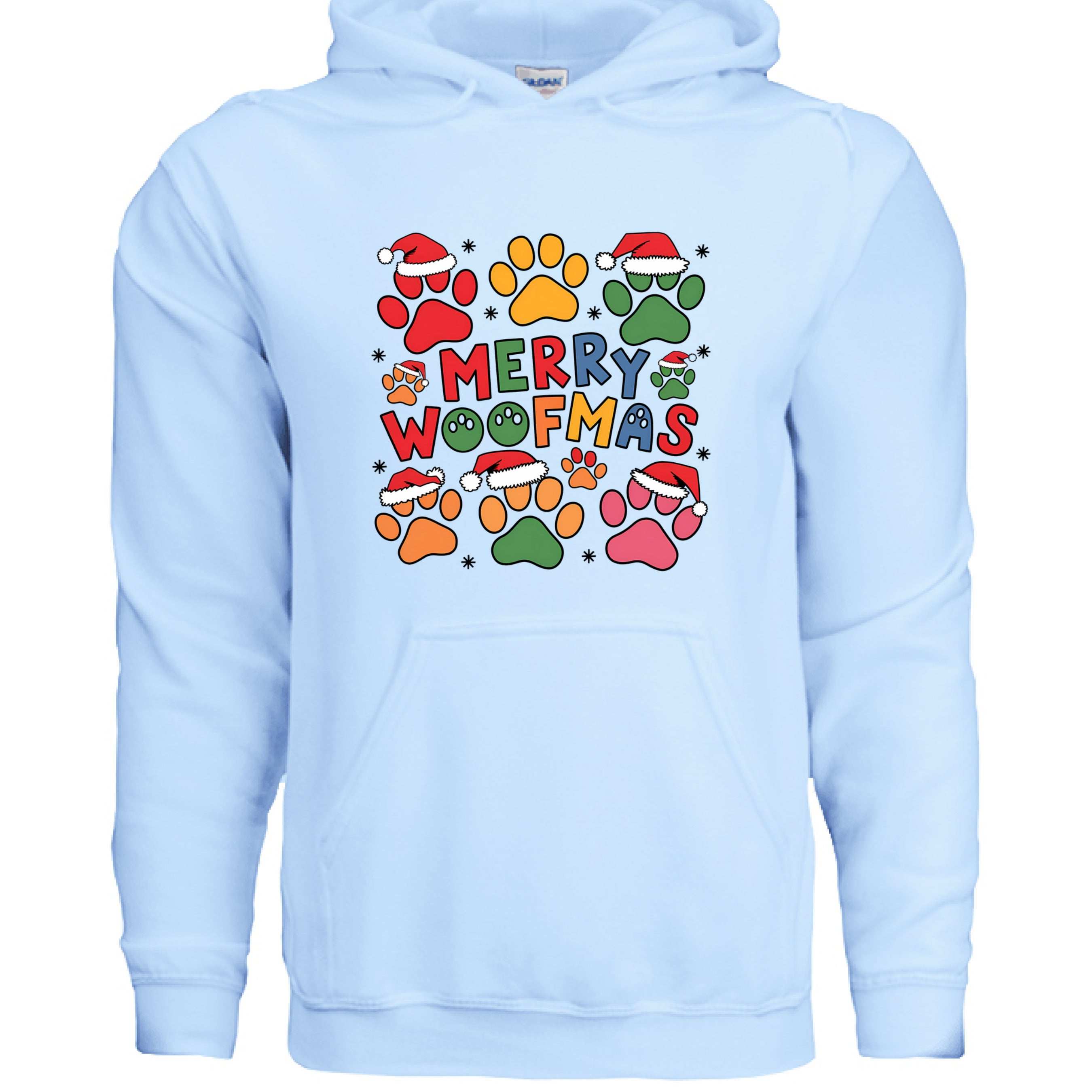Woofmas Hoodie - Funny Christmas Dog Lover Sweatshirt