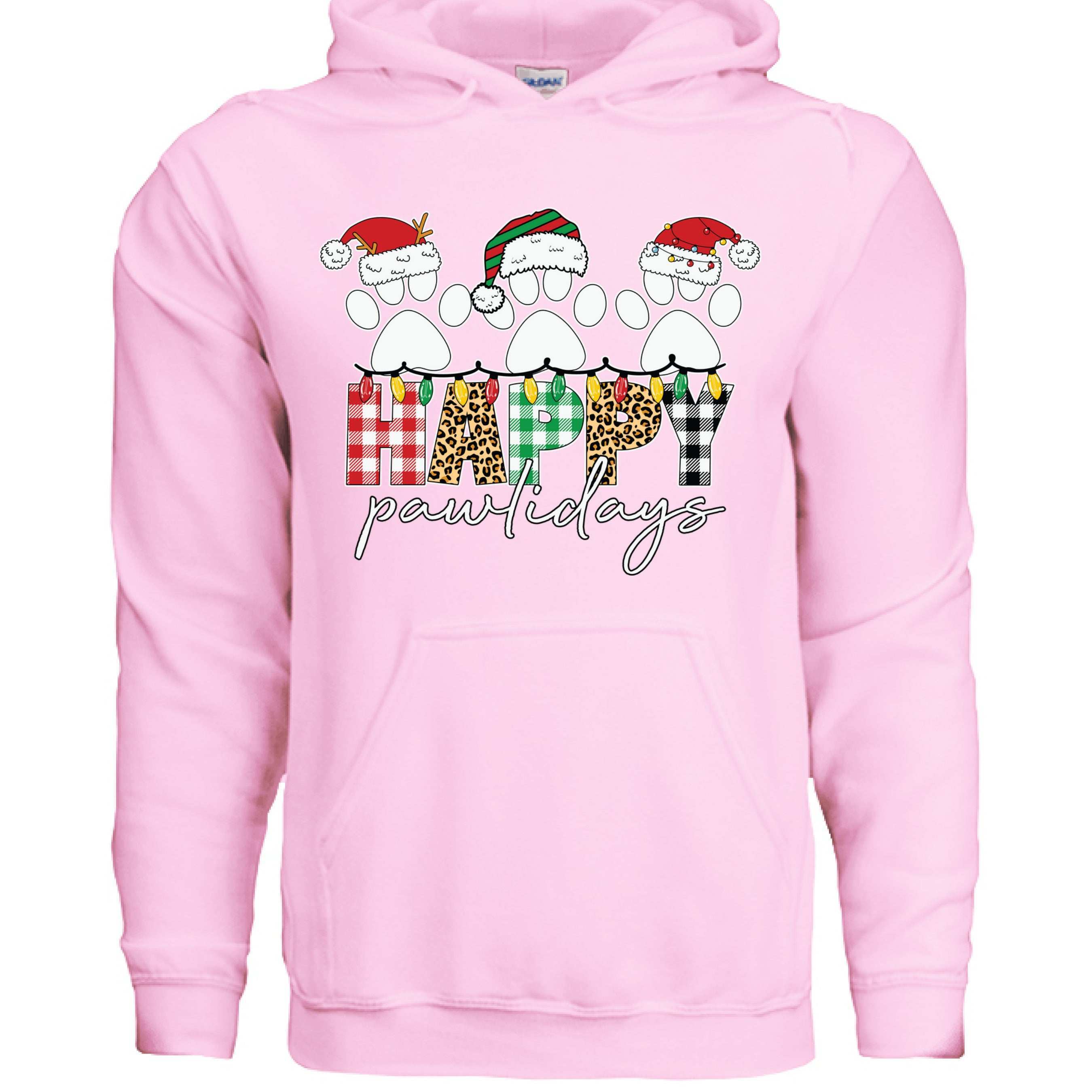 Pawlidays Hoodie - Cute Christmas Pet Lover Sweatshirt