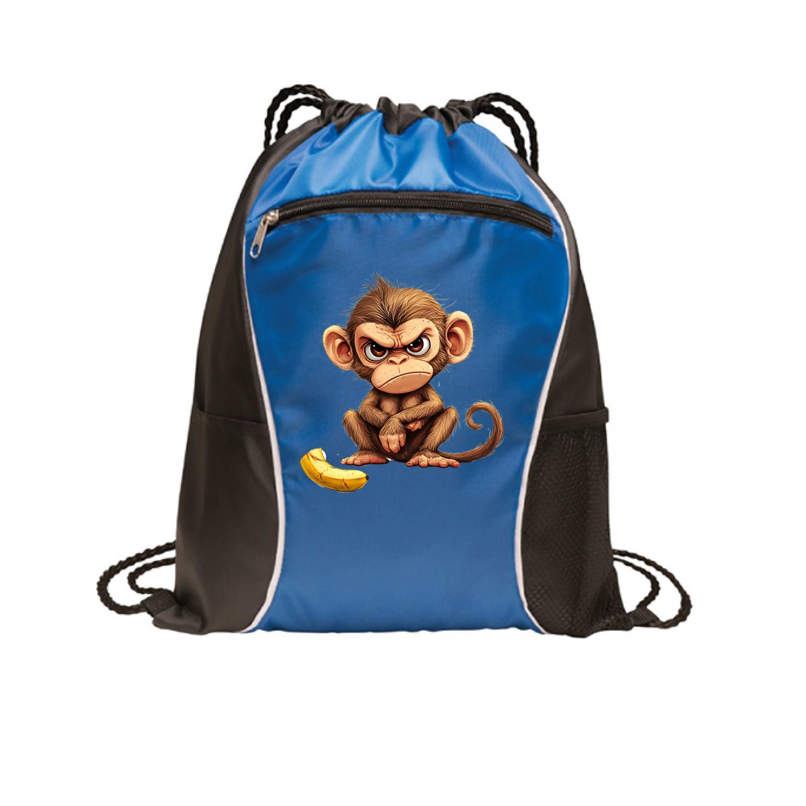 Monkey Drawstring Bag - Fun Cinch Pack for Pet Lovers
