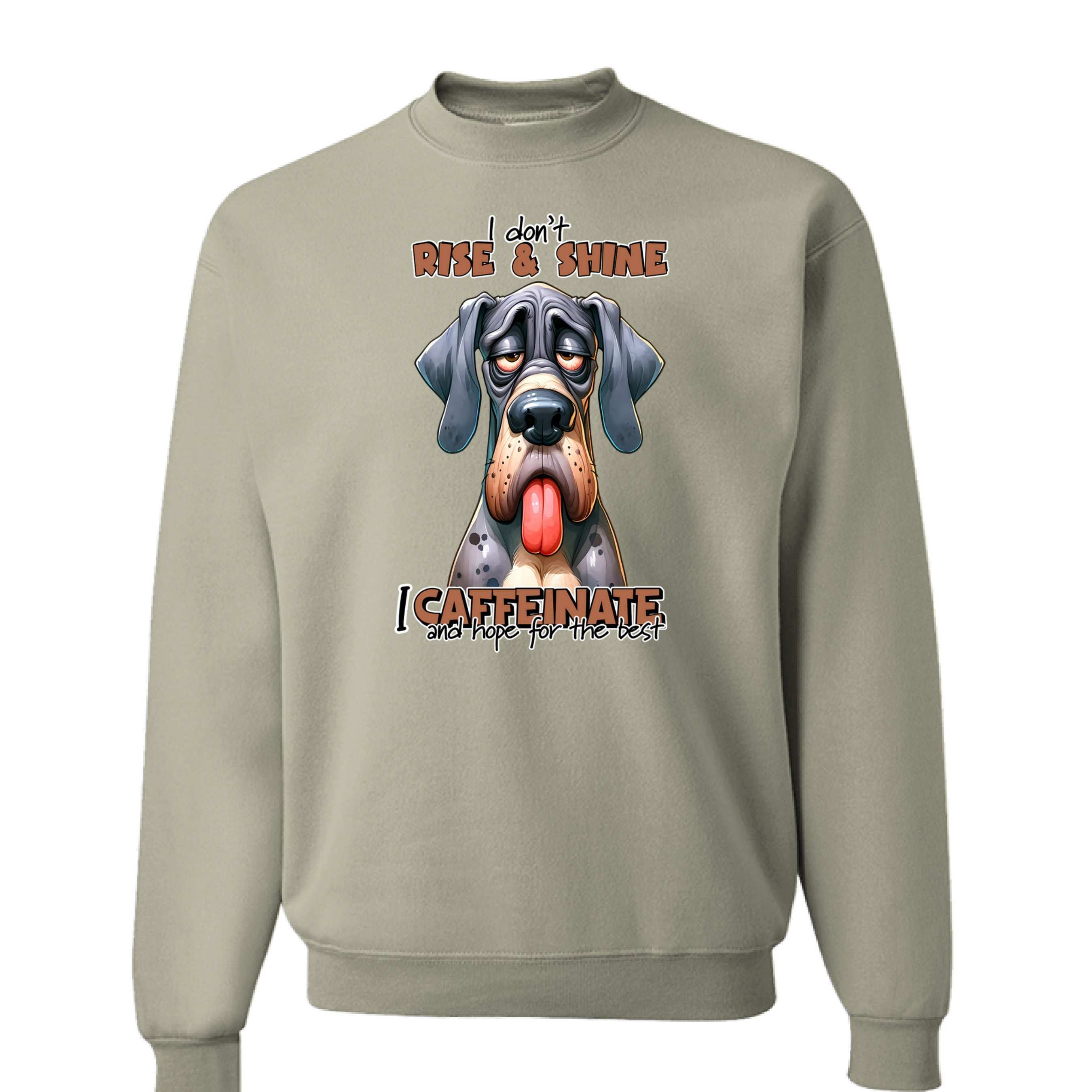 Rise n Shine Crewneck - Cozy Morning Sweatshirt
