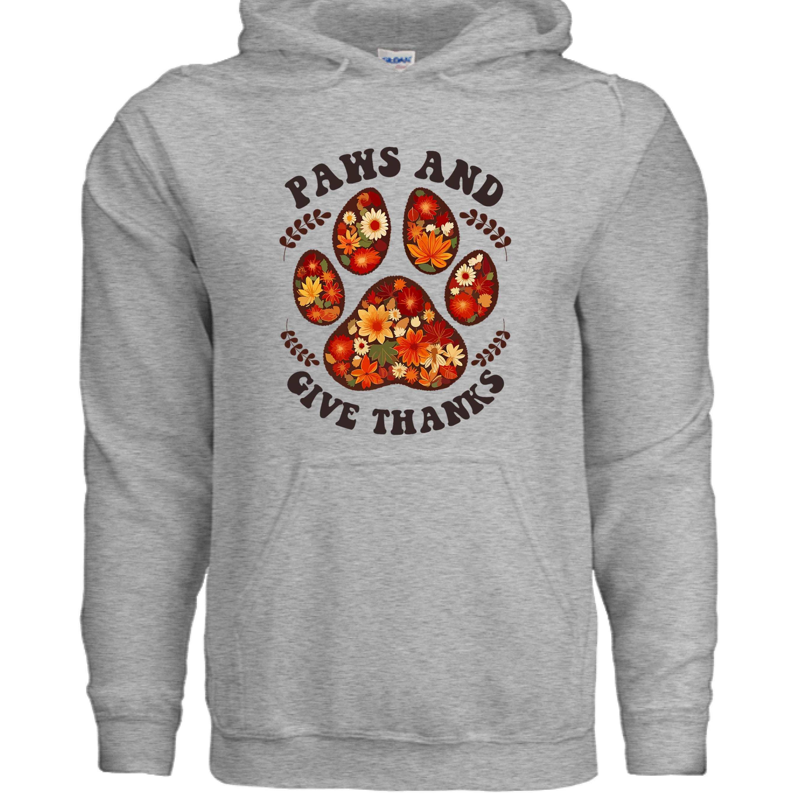 What's a Good Thanksgiving Hoodie for Pet Lovers? Paws & Thanks