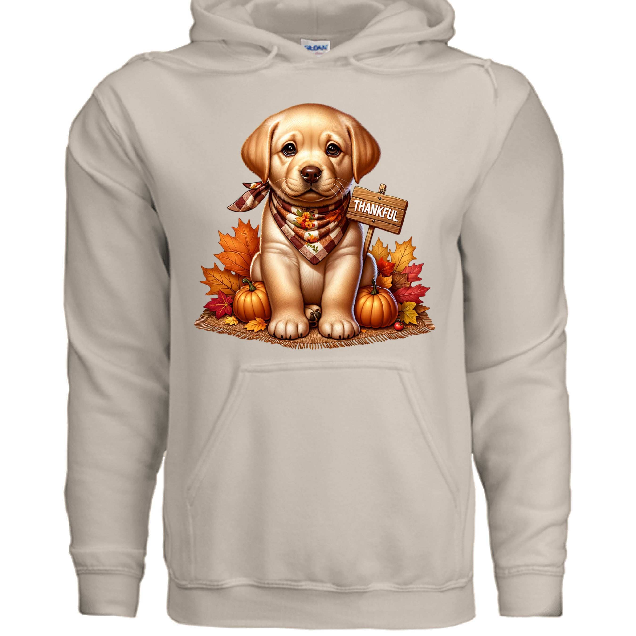 Golden Puppy Hoodie - Cozy Dog Lover Sweatshirt