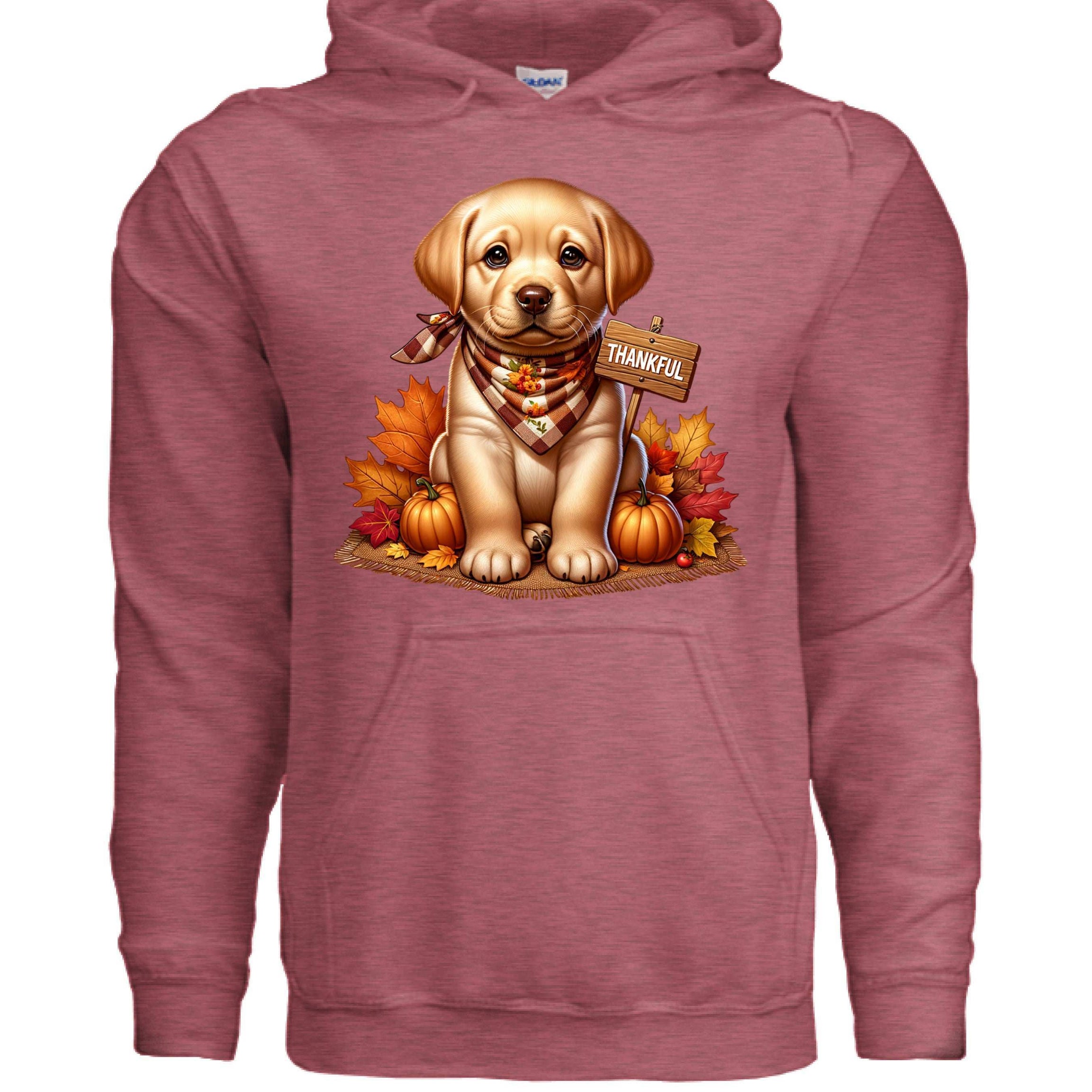 Golden Puppy Hoodie - Cozy Dog Lover Sweatshirt