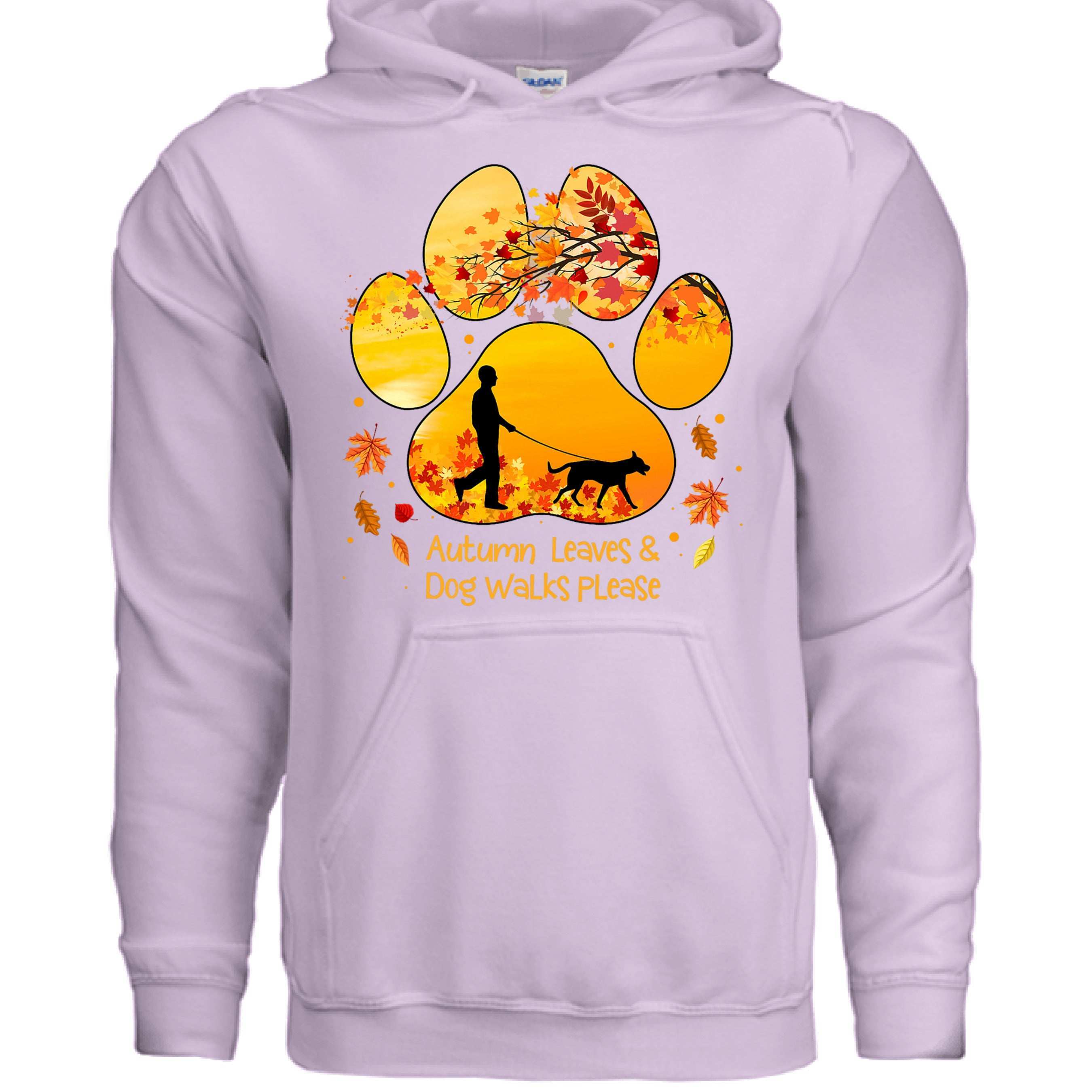 Autumn Leaves Dog Hoodie - Cozy Fall Pet Lover Sweatshirt