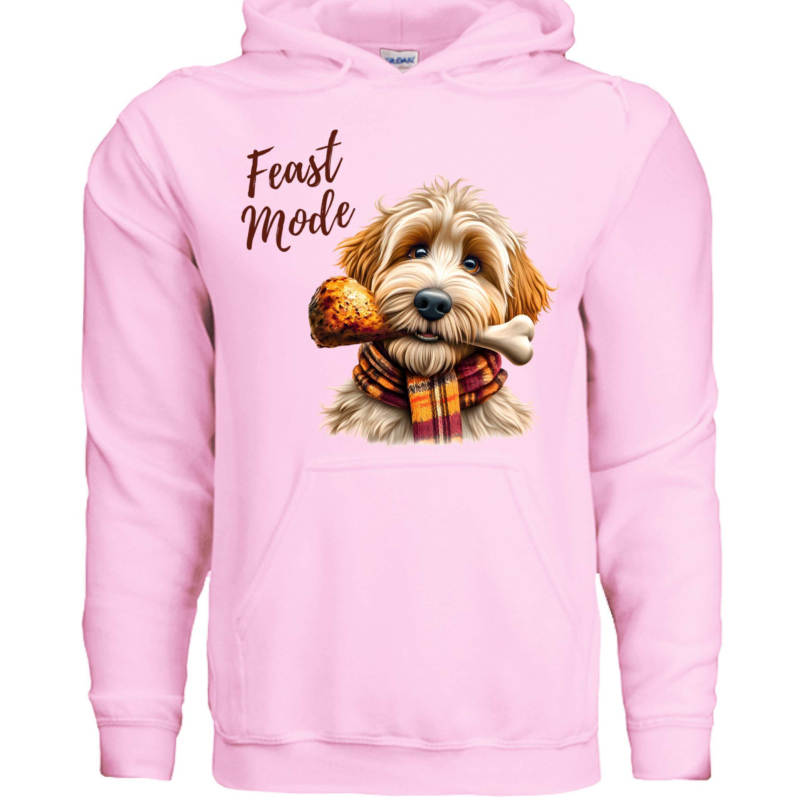 Goldendoodle Turkey Hoodie - Thanksgiving Dog Lover Sweatshirt