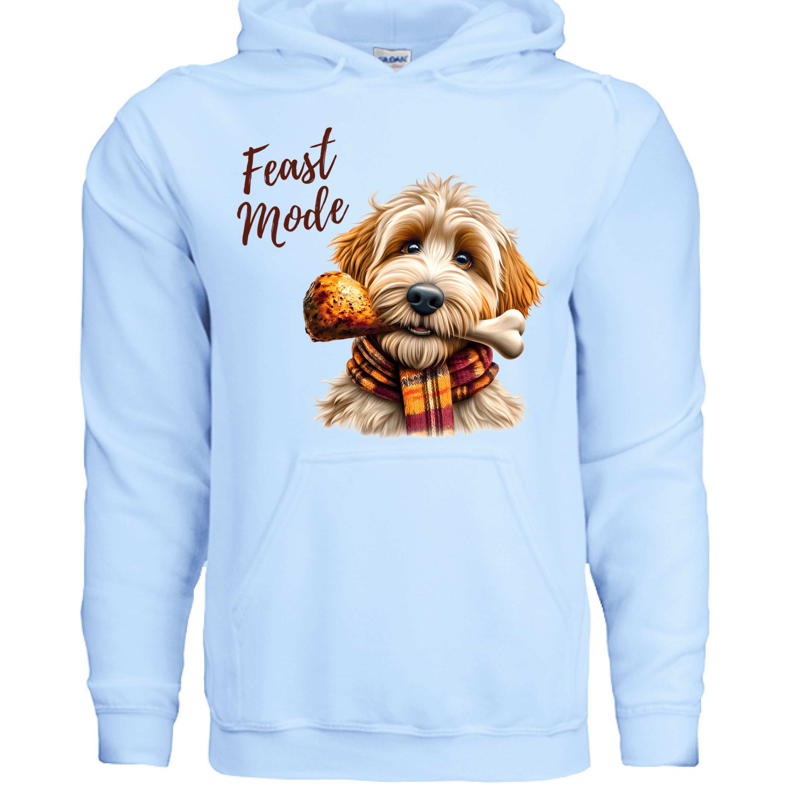Goldendoodle Turkey Hoodie - Thanksgiving Dog Lover Sweatshirt