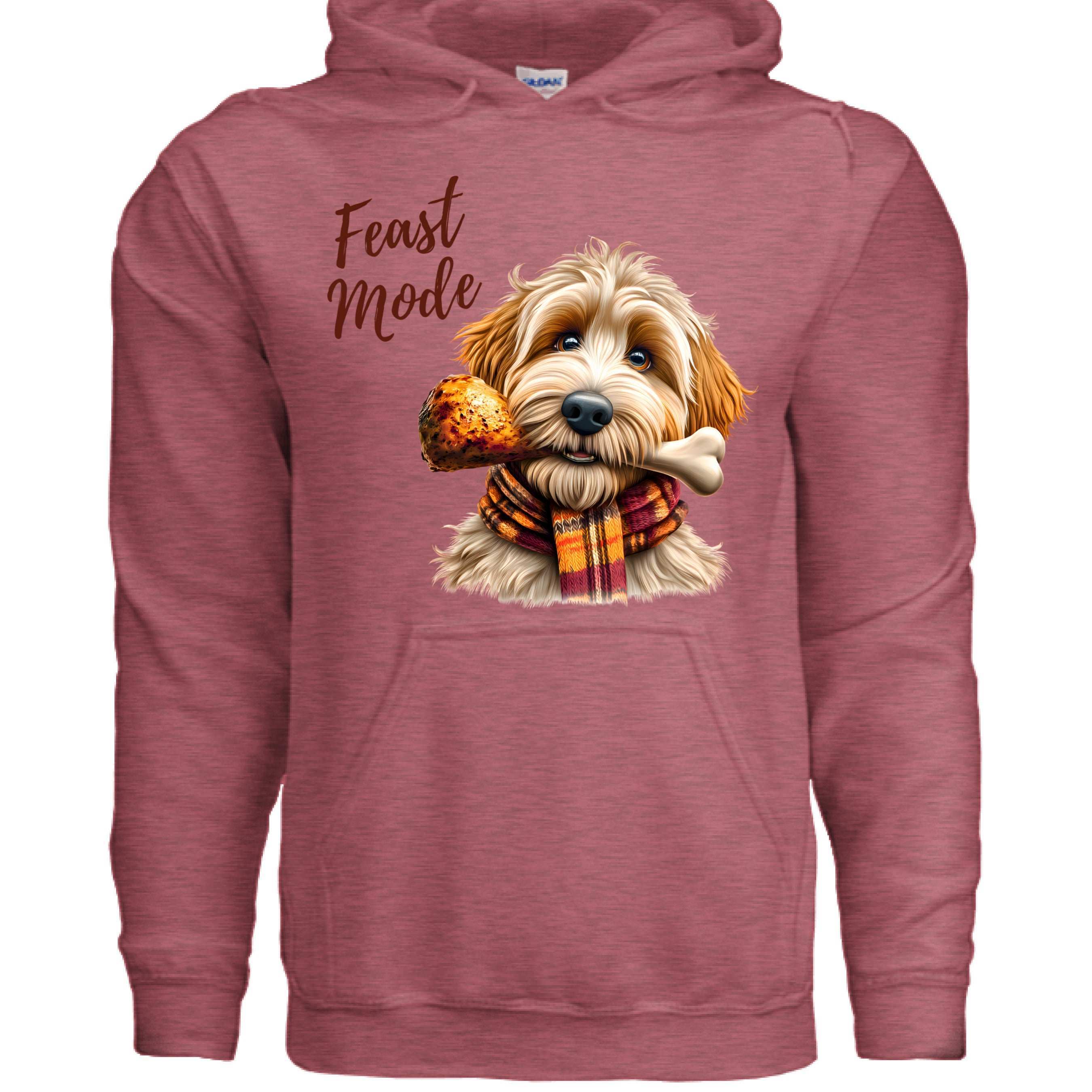 Goldendoodle Turkey Hoodie - Thanksgiving Dog Lover Sweatshirt