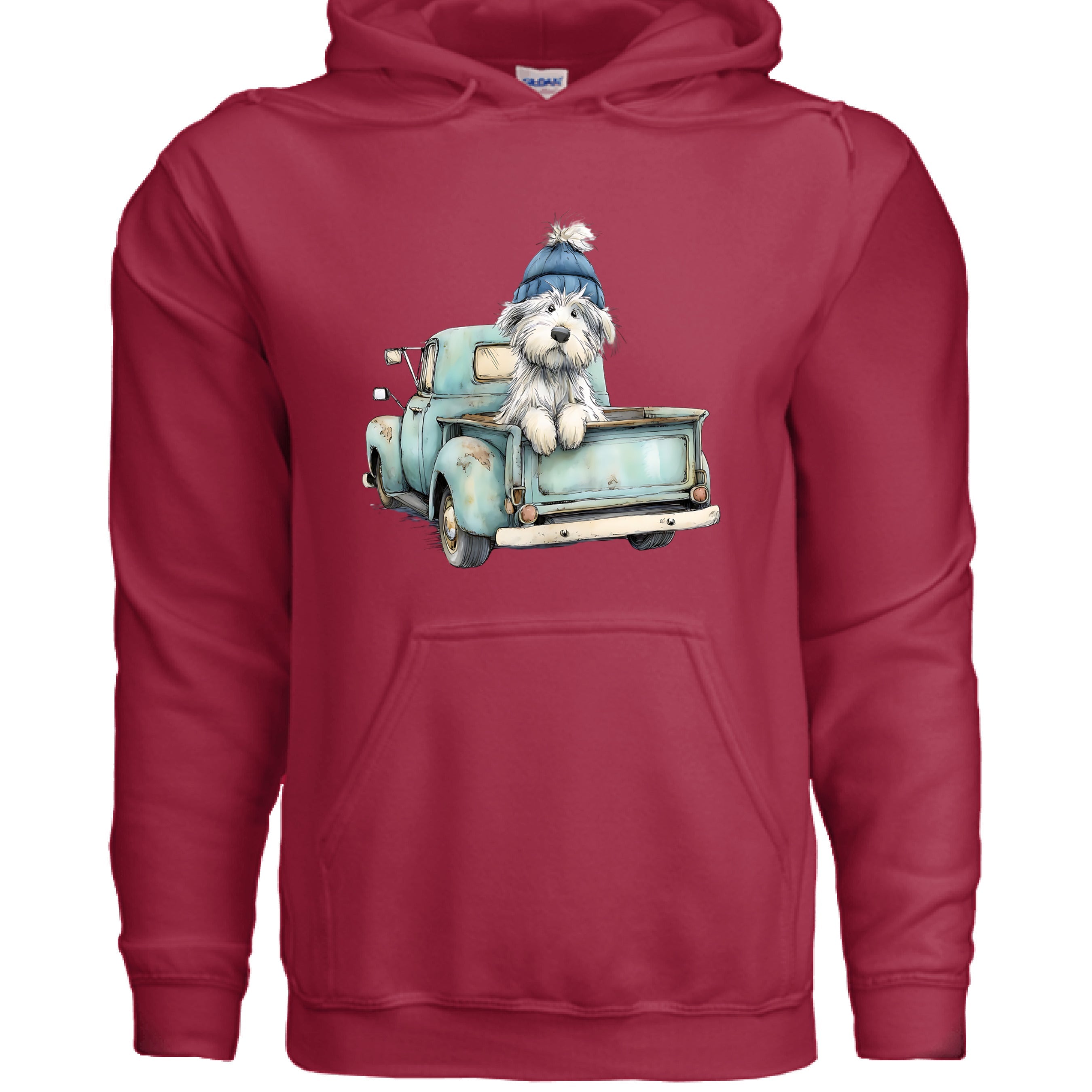 Truck Life Dog Hoodie - Country Dog Lover Sweatshirt