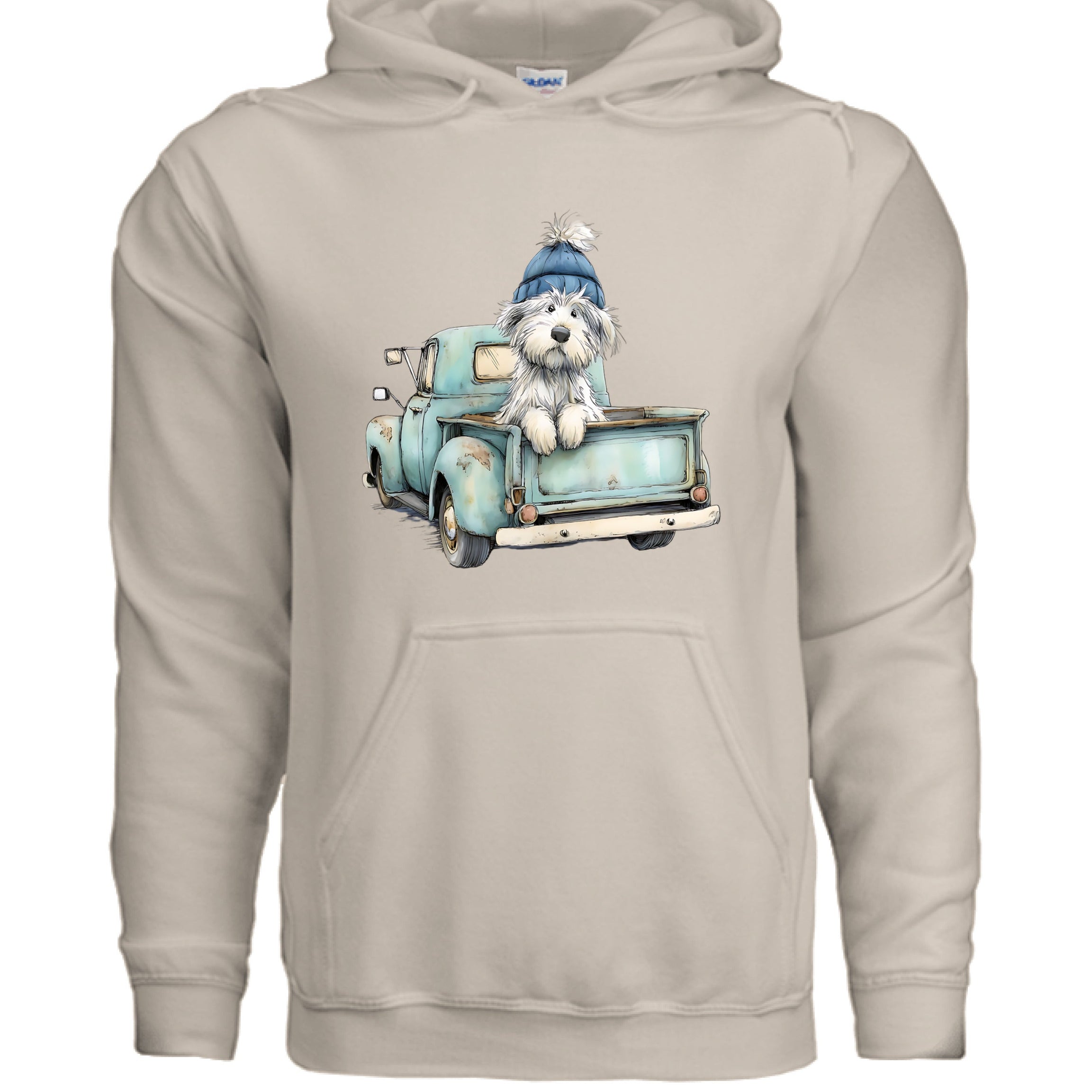 Truck Life Dog Hoodie - Country Dog Lover Sweatshirt