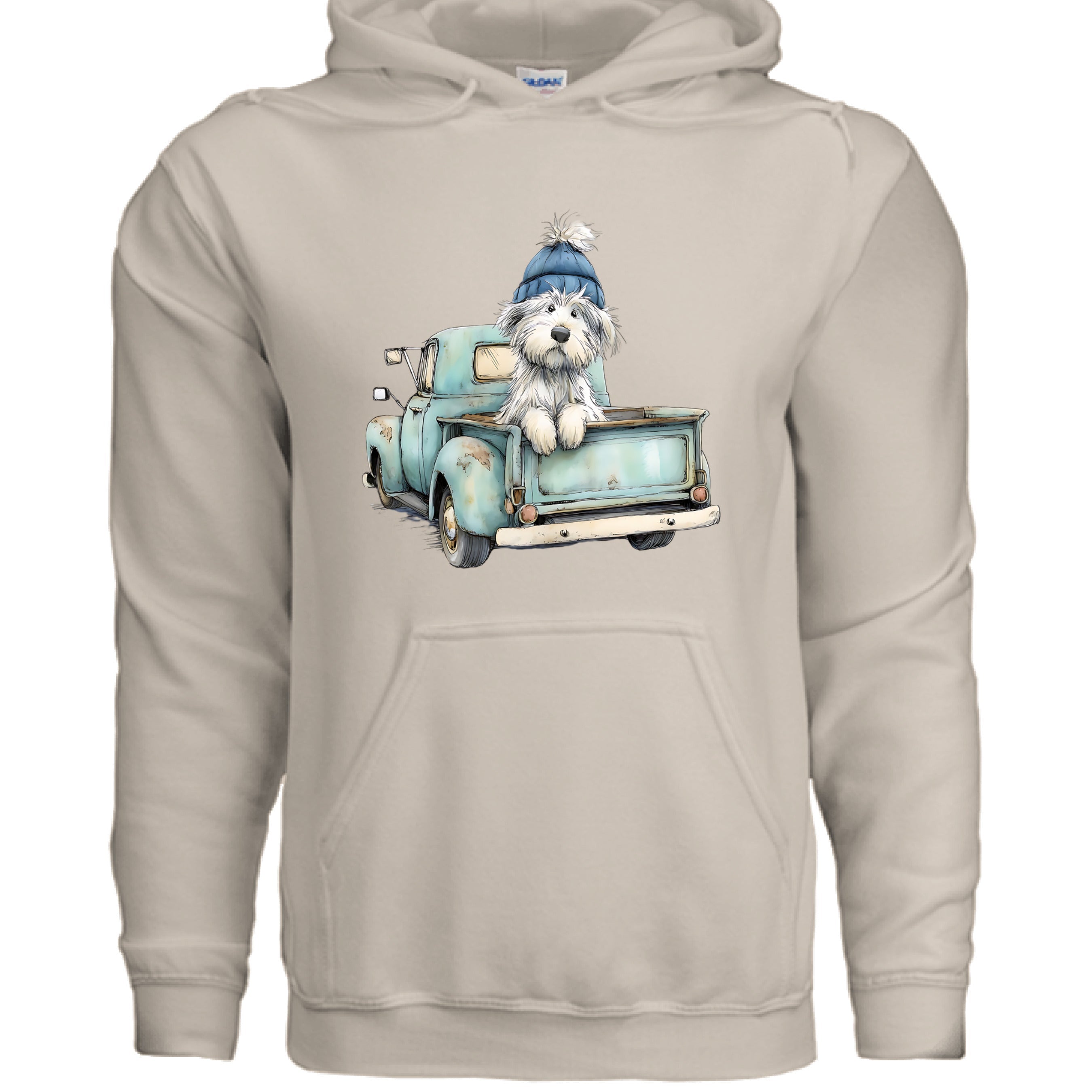 Truck Life Dog Hoodie - Country Dog Lover Sweatshirt