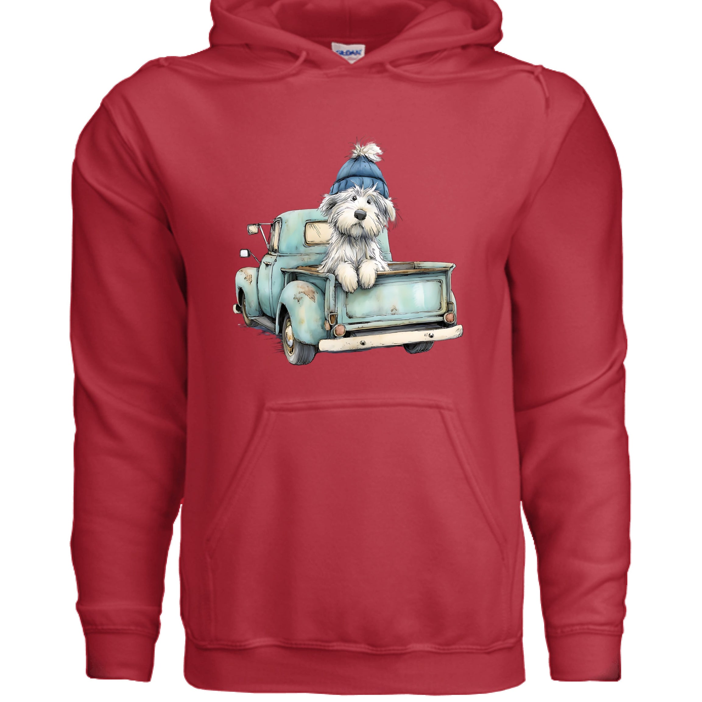 Truck Life Dog Hoodie - Country Dog Lover Sweatshirt