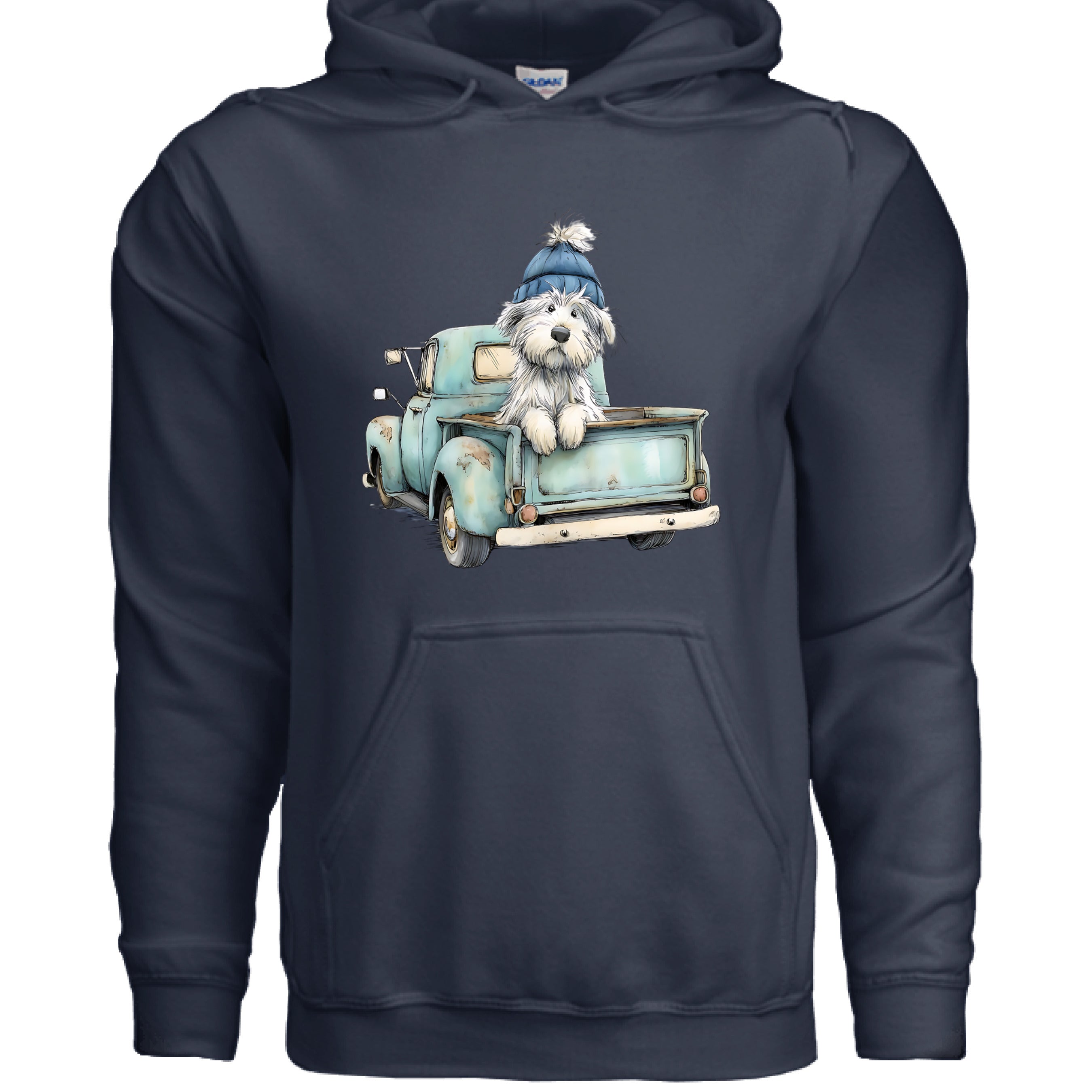 Truck Life Dog Hoodie - Country Dog Lover Sweatshirt